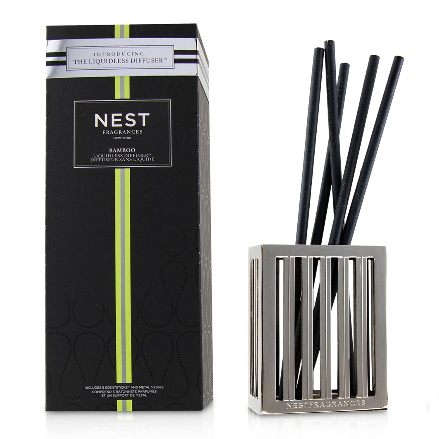 Nest Liquidless Diffuser - Bamboo 5 ScentSticks