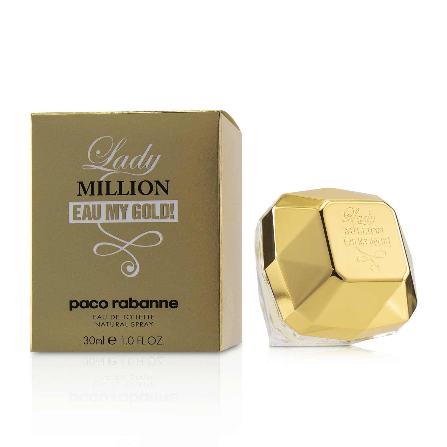 Paco Rabanne Lady Million Eau My Gold! Eau De Toilette Spray 30ml/1oz