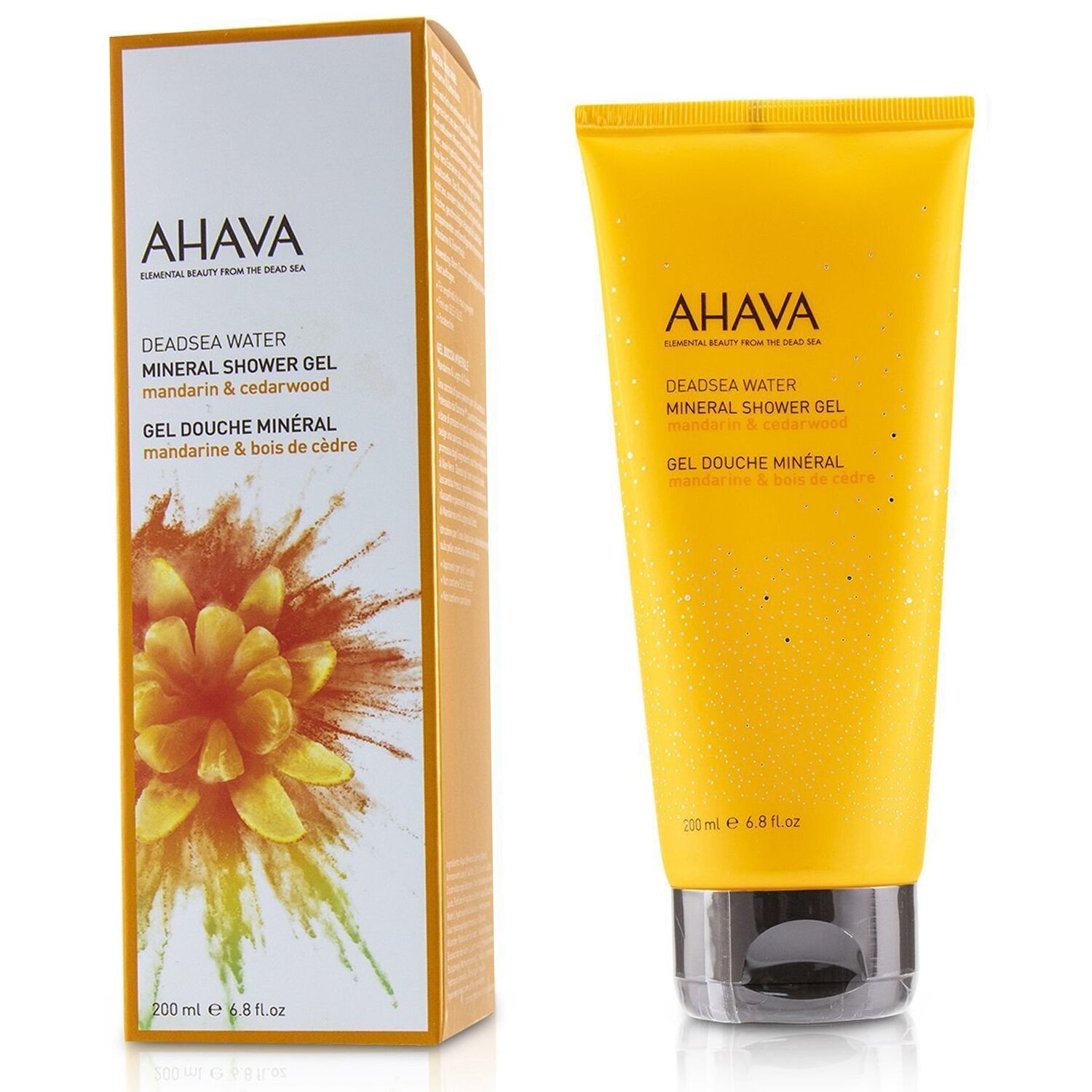 Ahava Deadsea Water Mineral Shower Gel - Mandarin & Cedarwood 200ml/6.8oz