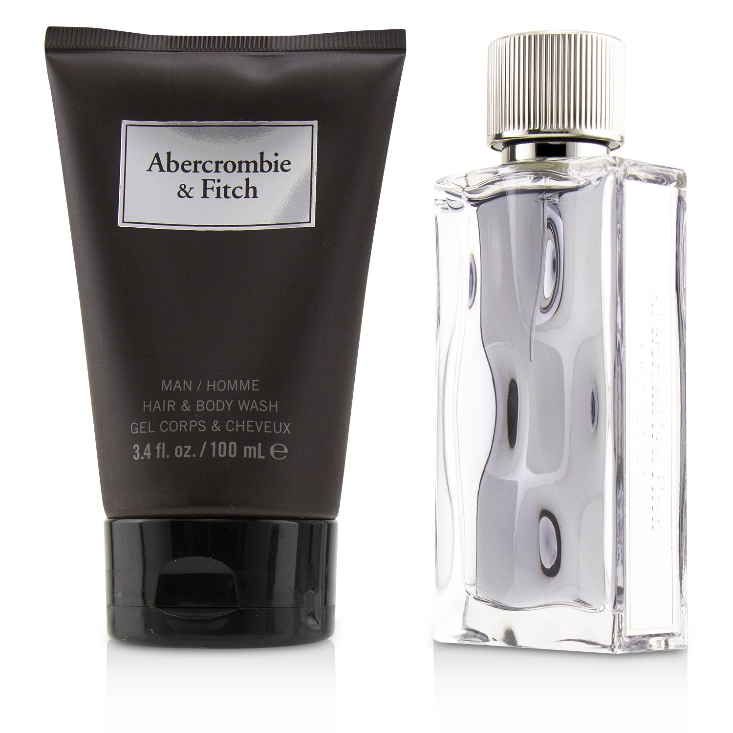 Abercrombie & Fitch First Instinct Coffret: Eau De Toilette Spray 50ml/1.7oz + Hair & Body Wash 100ml/3.4oz 2pcs