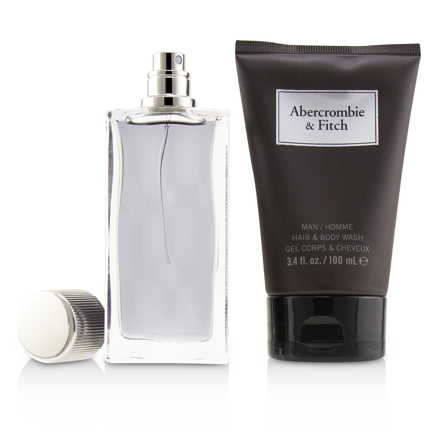 Abercrombie & Fitch First Instinct Coffret: Eau De Toilette Spray 50ml/1.7oz + Hair & Body Wash 100ml/3.4oz 2pcs