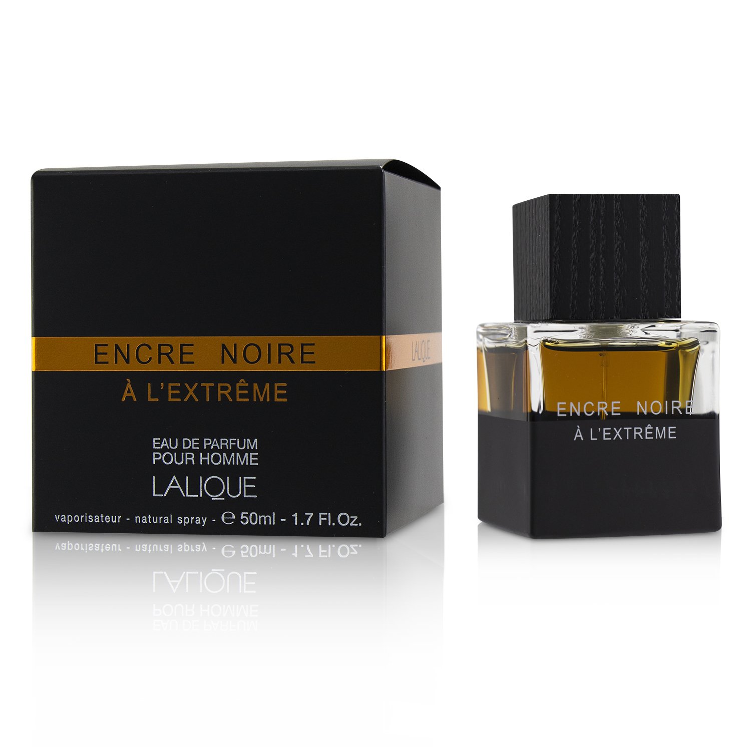 Lalique 水晶之戀 Encre Noire A L'Extreme 卓越黑澤男性香水 50ml/1.7oz