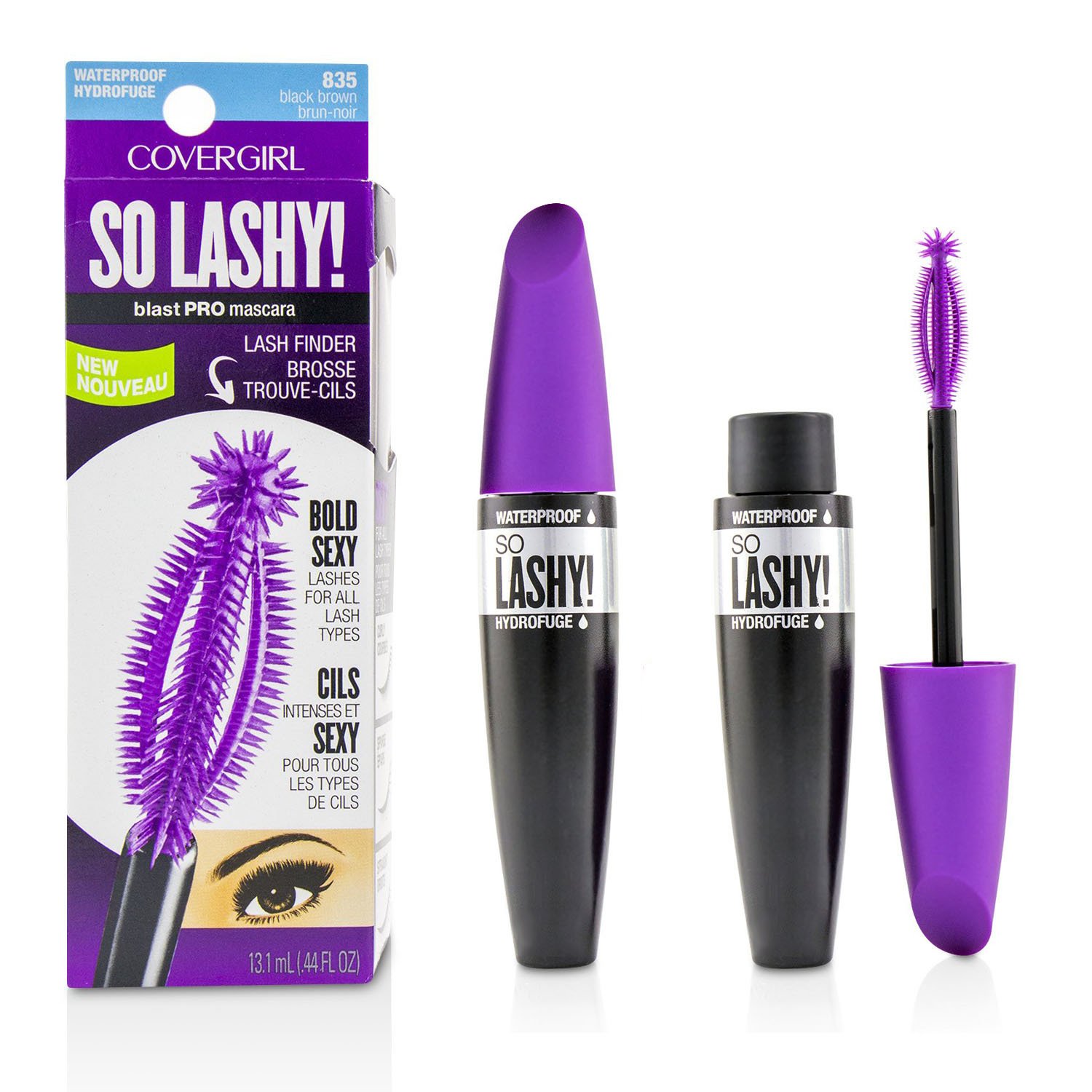 Covergirl So Lashy Blast PRO Waterproof Mascara Duo Pack 2x13.1ml/0.44oz