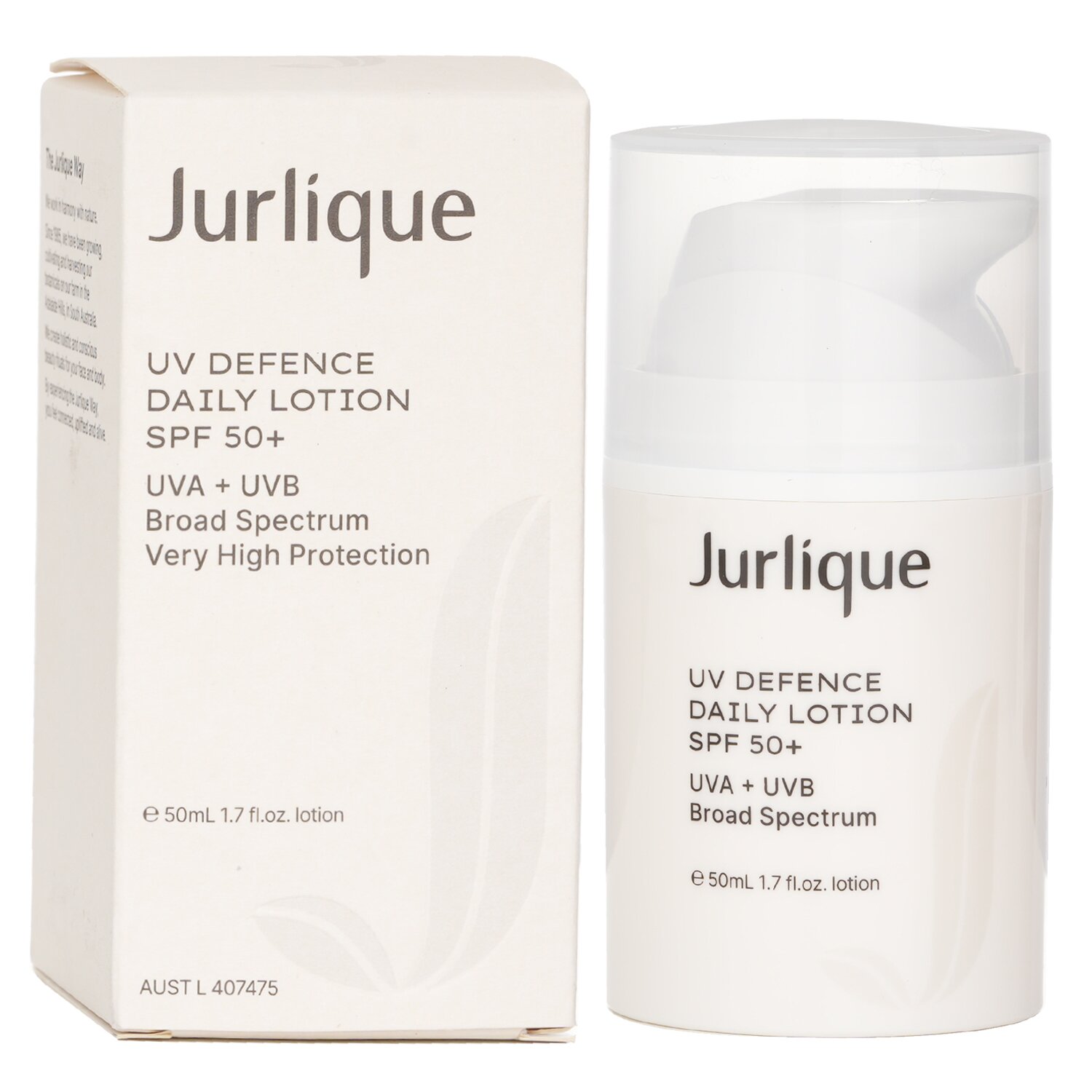 Jurlique غسول حاصن من الأشعة فوق البنفسجية SPF 50 50ml/1.6oz