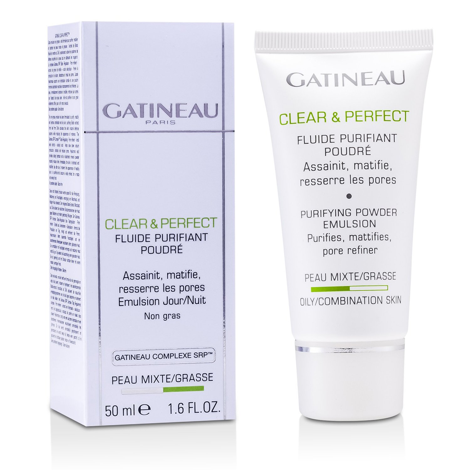 Gatineau Clear & Perfect Purifying Powder Emulsion (For Oily/Combination Skin) 50ml/1.6oz