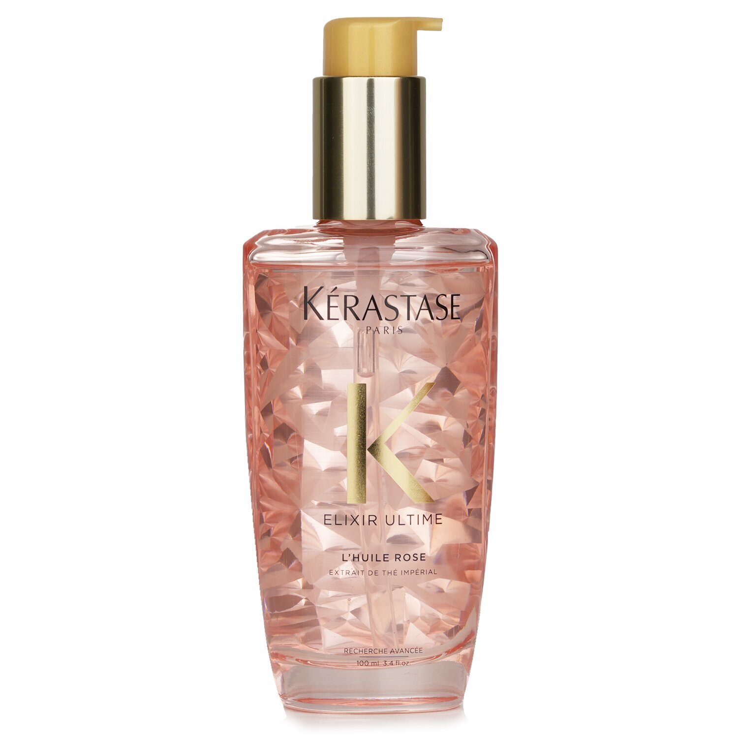 Kerastase Elixir Ultime L'Huile Rose Aceite Sublimador de Resplandor (Tratamiento de Color de Cabello) 100ml/3.4oz