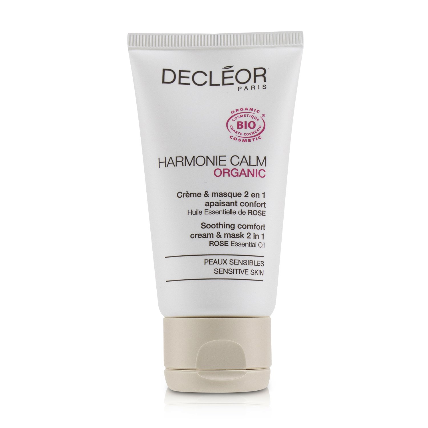 Decleor Harmonie Calm Organic Soothing Comfort Cream & Mask 2 In 1 - For Sensitive Skin 50ml/1.8oz