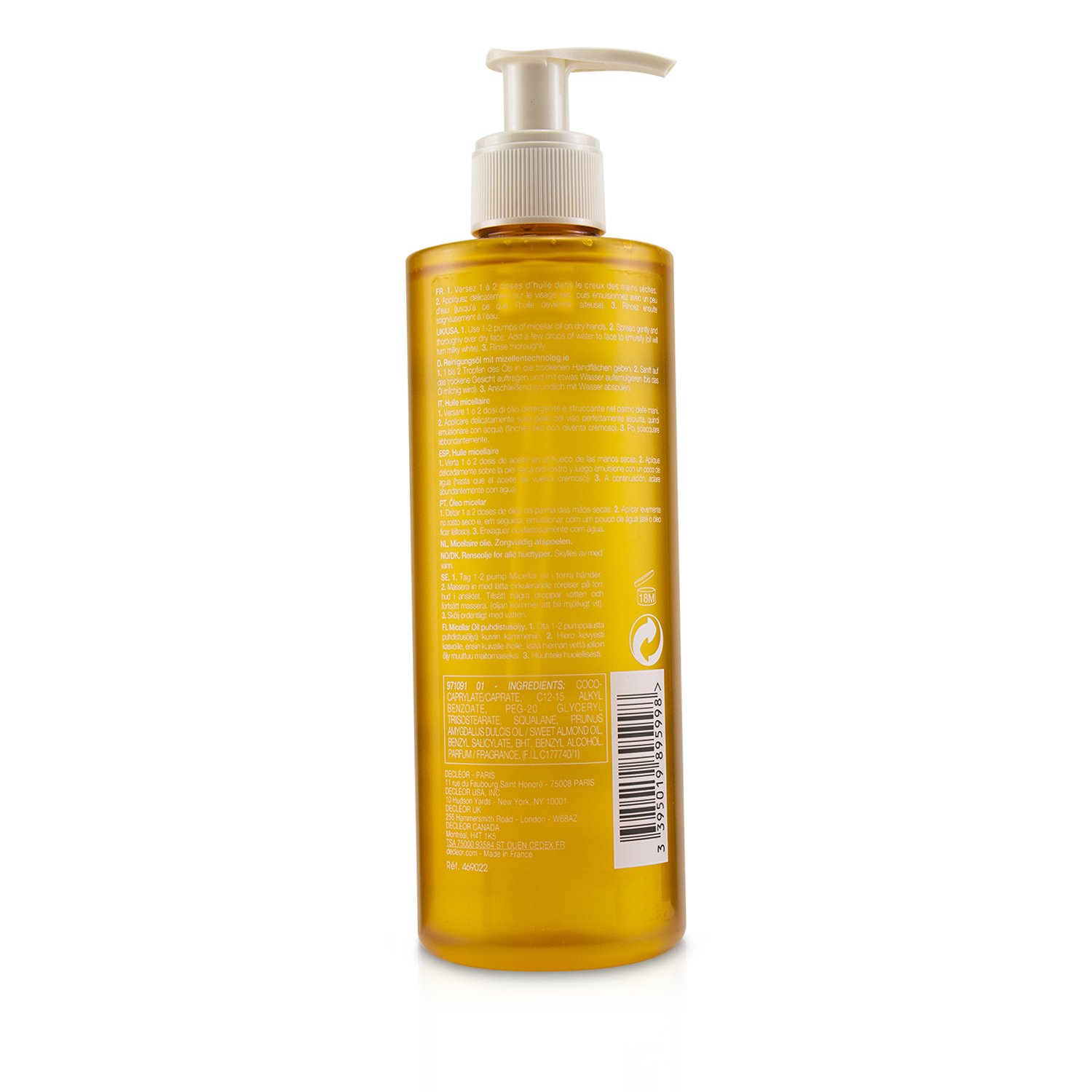 Decleor Aroma Cleanse Micellar Oil (Salon Size) 400ml/13.5oz