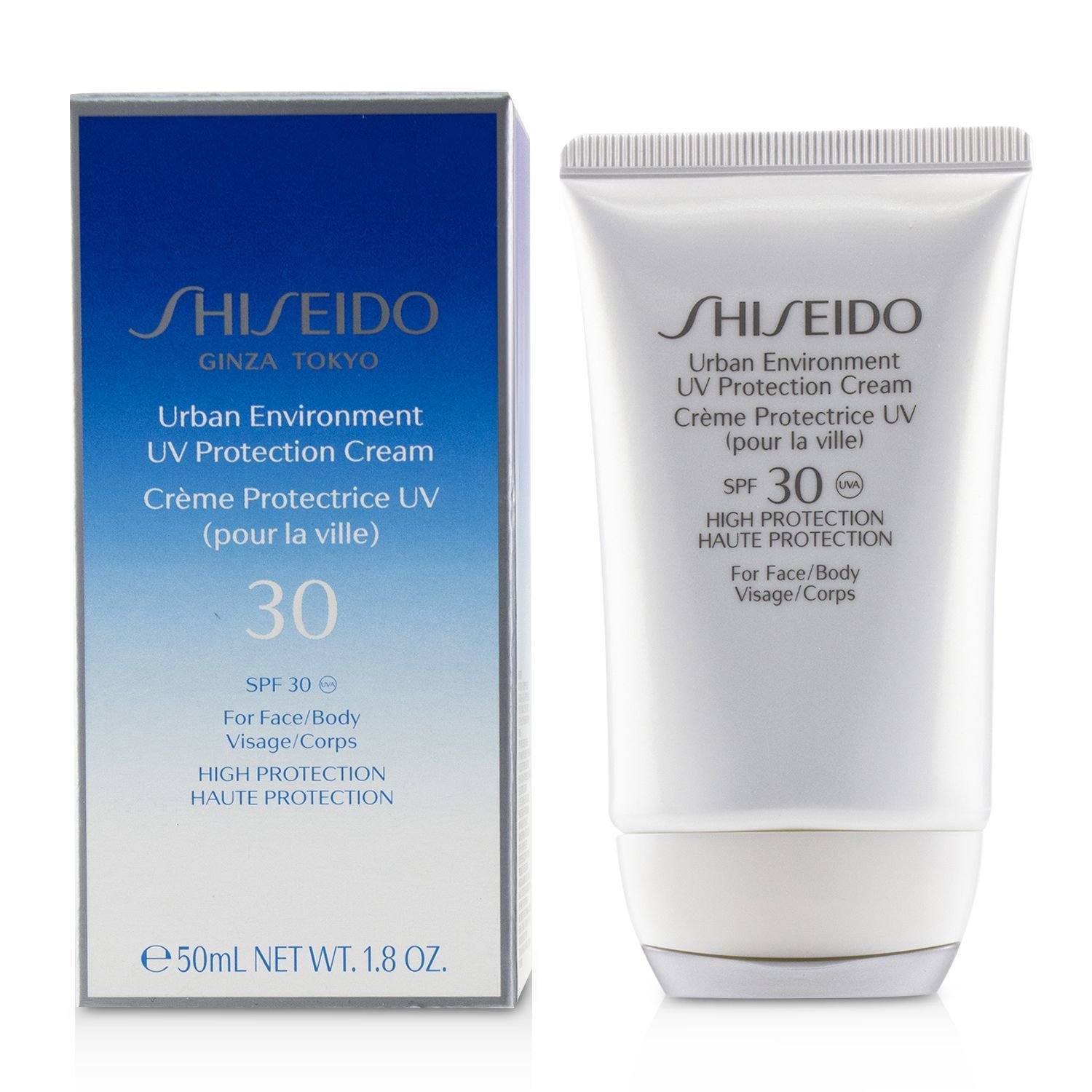 Shiseido Urban Environment Солнцезащитный Крем SPF 30 (для Лица и Тела) 50ml/1.8oz