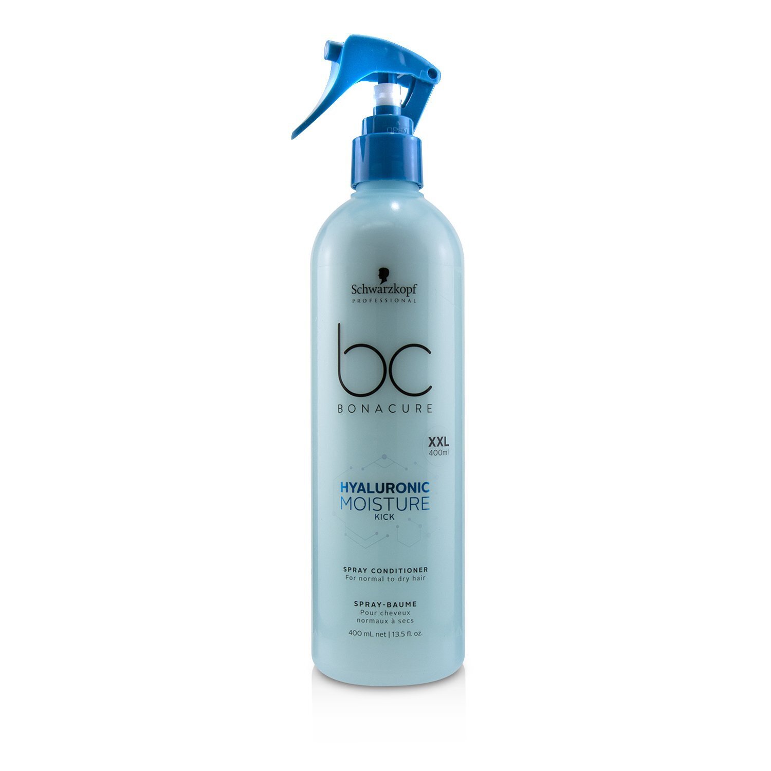 Schwarzkopf BC Bonacure Hyaluronic Moisture Kick Spray Acondicionador (Para Cabello Normal a Seco) 400ml/13.5oz