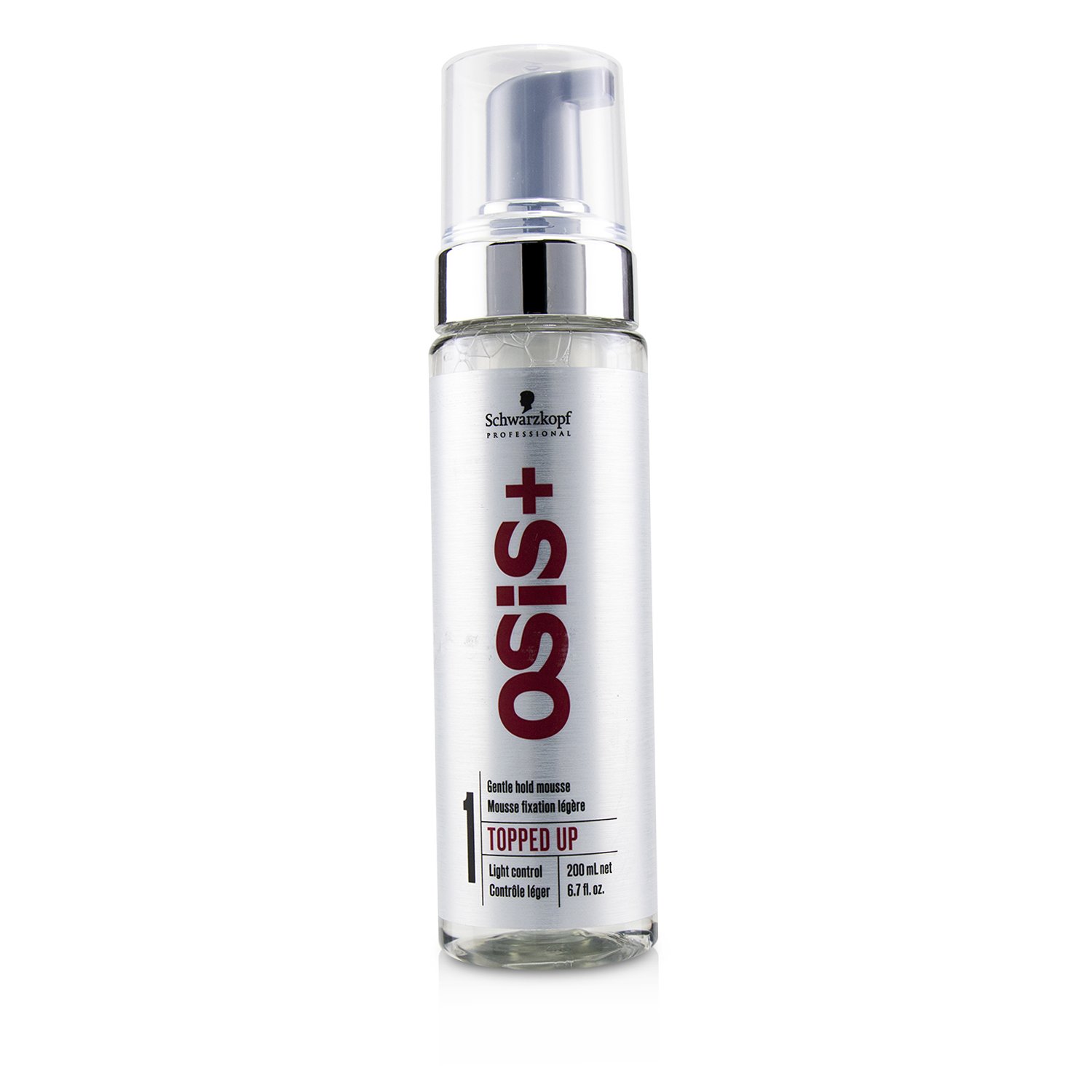 Schwarzkopf Osis+ Topped Up Gentle Hold Mousse (Light Control) 200ml/6.7oz