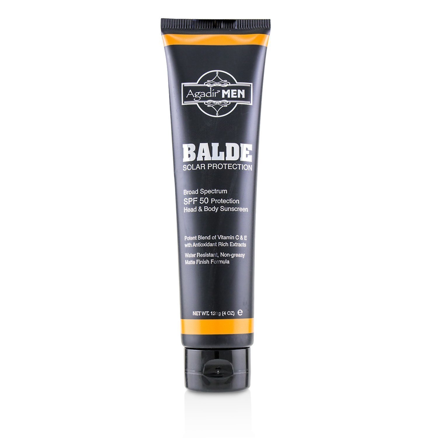 Agadir Argan Oil Agadir Men Balde Solar Protection Broad Spectrum SPF50 (Exp. Date: 08/2019) 120ml/4oz