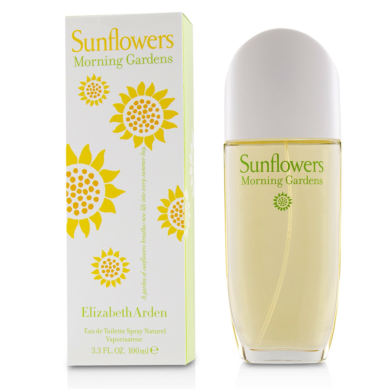 Elizabeth Arden Sunflowers Morning Gardens Eau De Toilette Spray 100ml/3.3oz