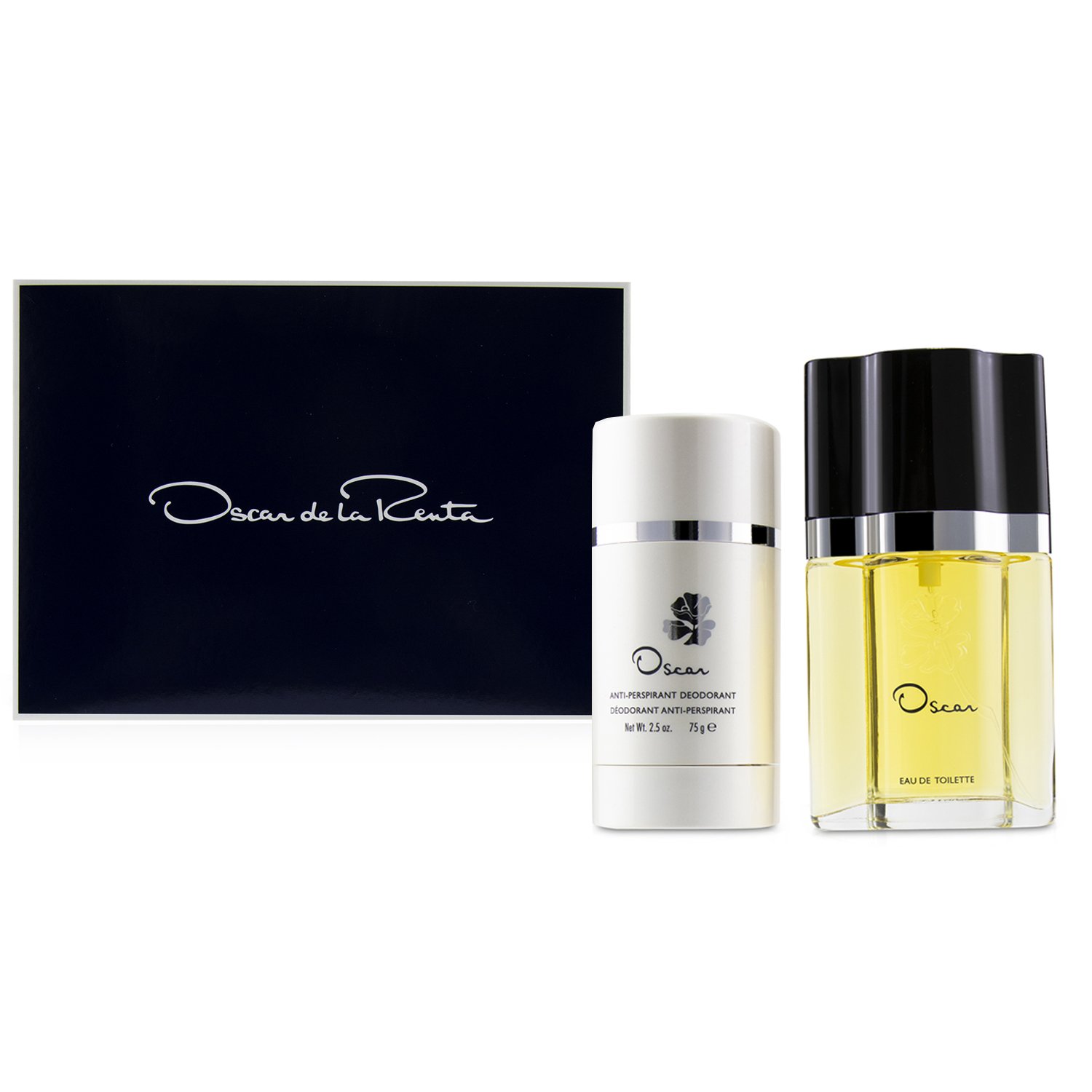 Oscar De La Renta Oscar Coffret: Eau De Toilette Spray 50ml/1.7oz + Anti-Perspirant Deodprant Stick 75g/2.5oz 2pcs