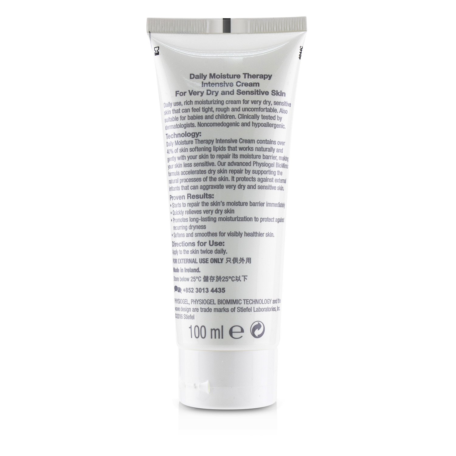 Physiogel Daily Moisture Therapy Intensive Cream - For veldig tørr og sensitiv hud 100ml/3.4oz