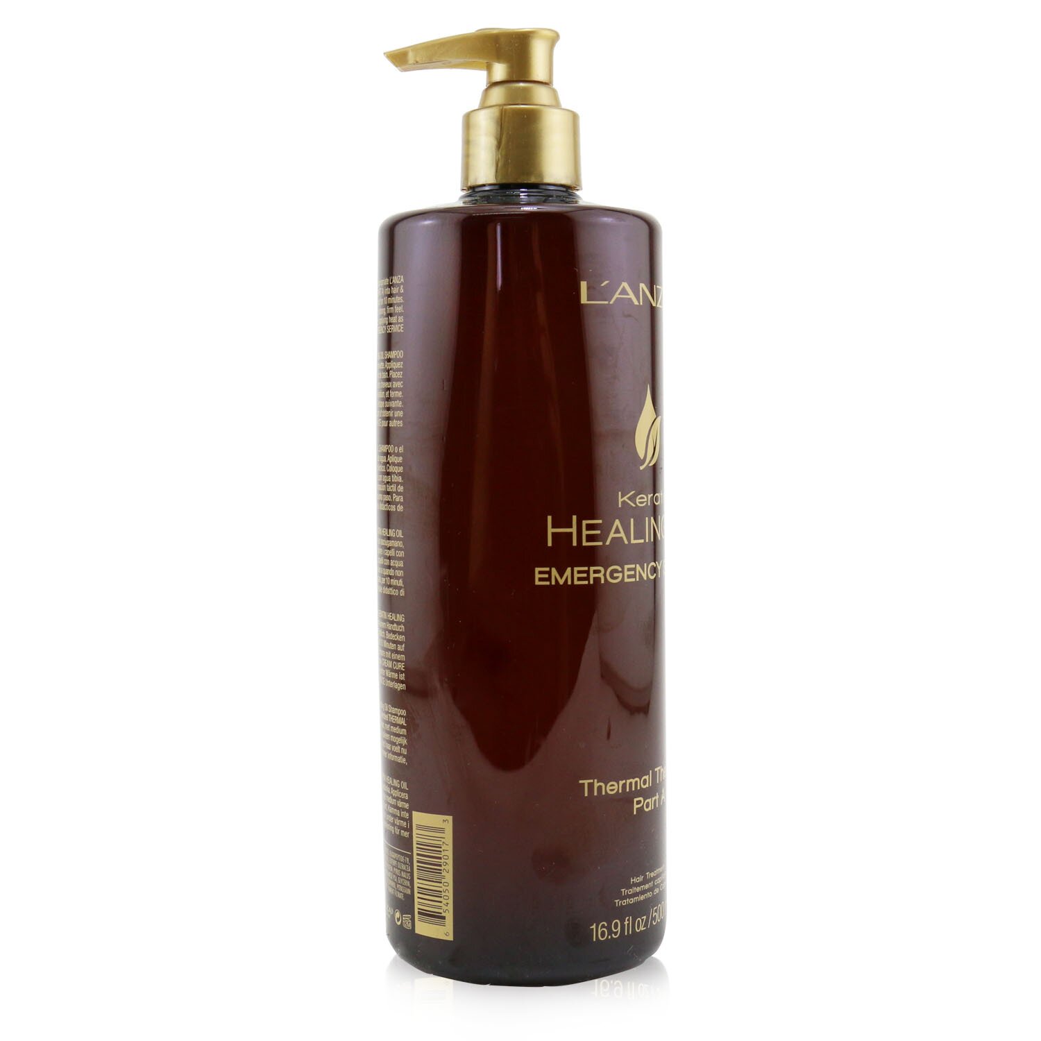 Lanza Keratin Healing Oil Emergency Service Thermal Therapy 500ml/16.9oz