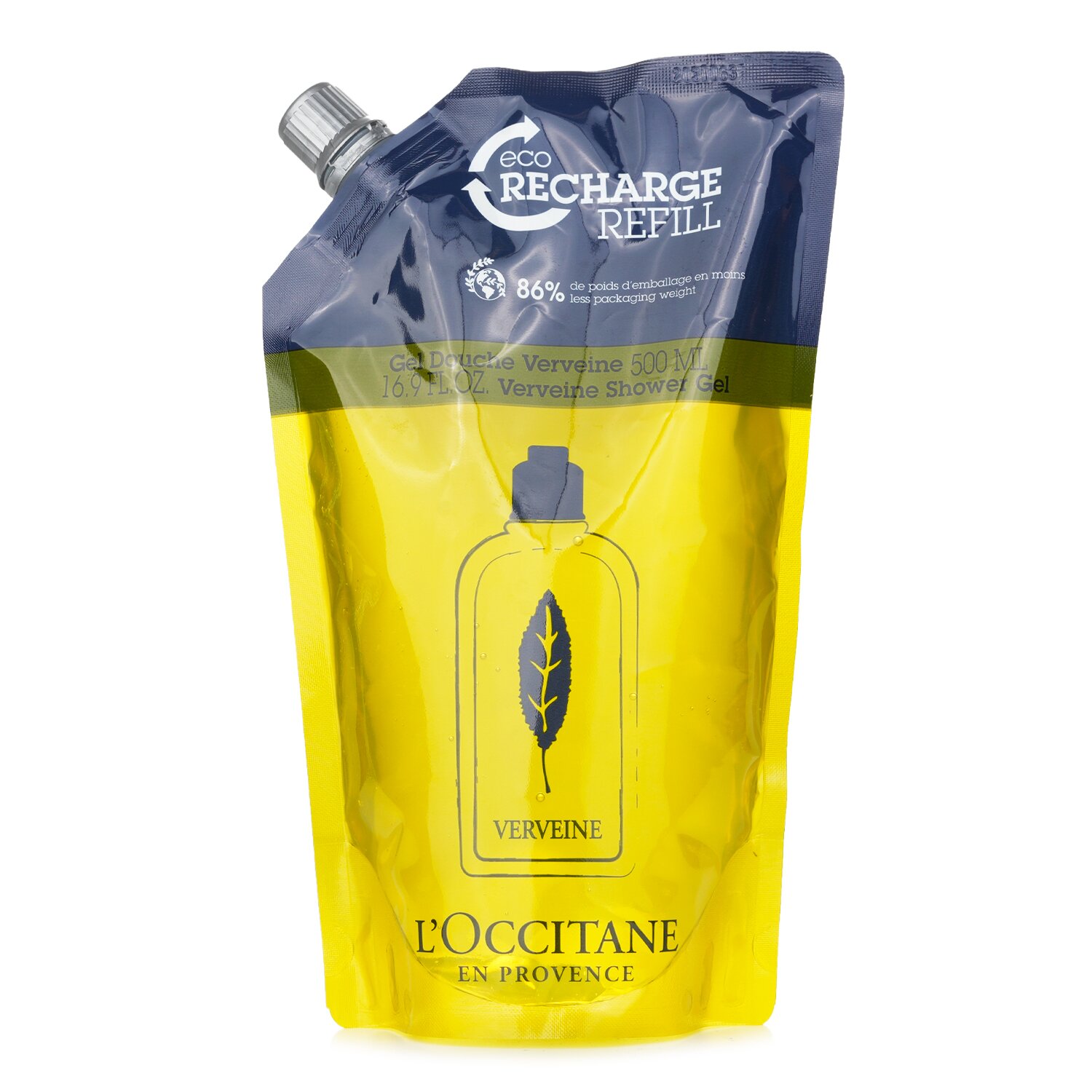 L'Occitane Verveine (Verbena) Гель для Душа (Эко-Запасной Блок) 500ml/16.9oz