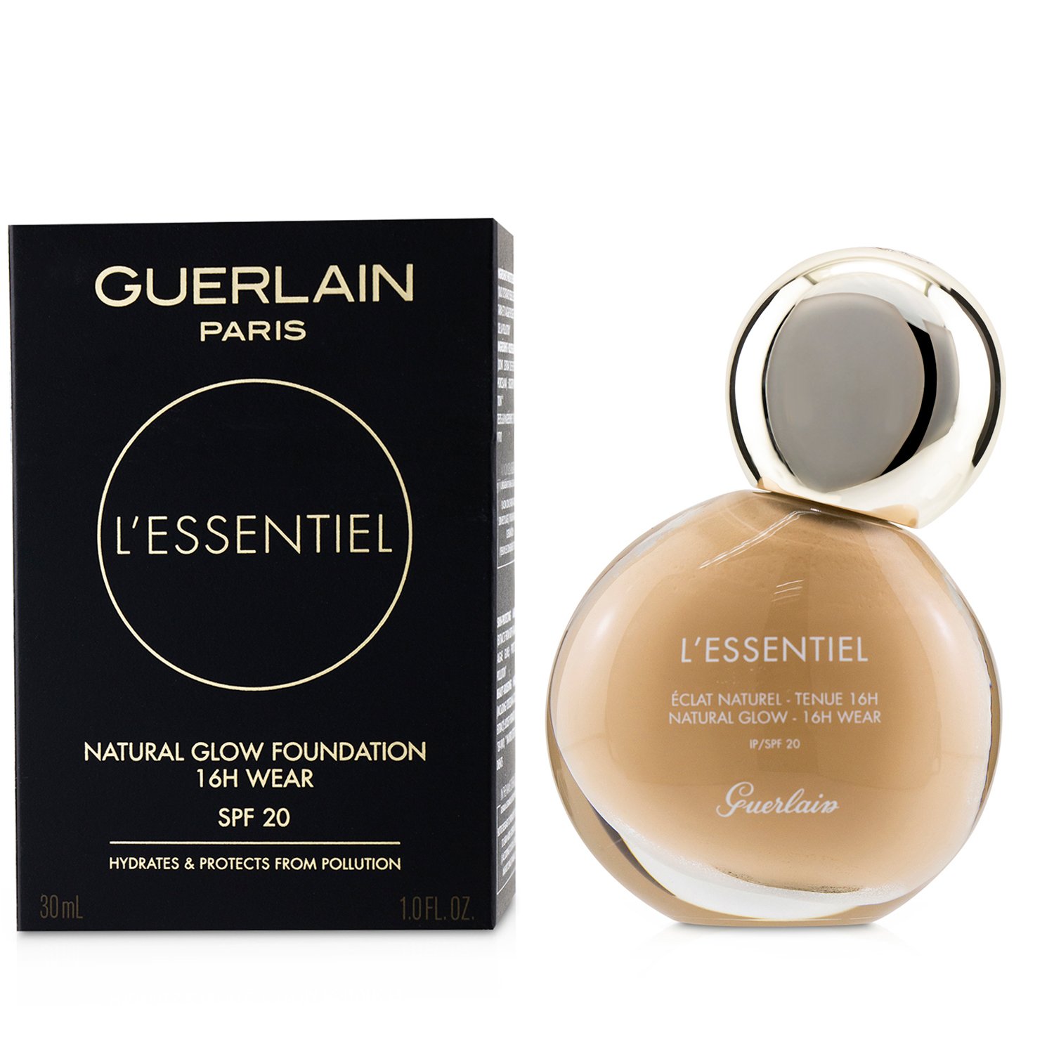 Guerlain L’Essentiel Natural Glow Foundation 16H Wear SPF 20 30ml/1oz