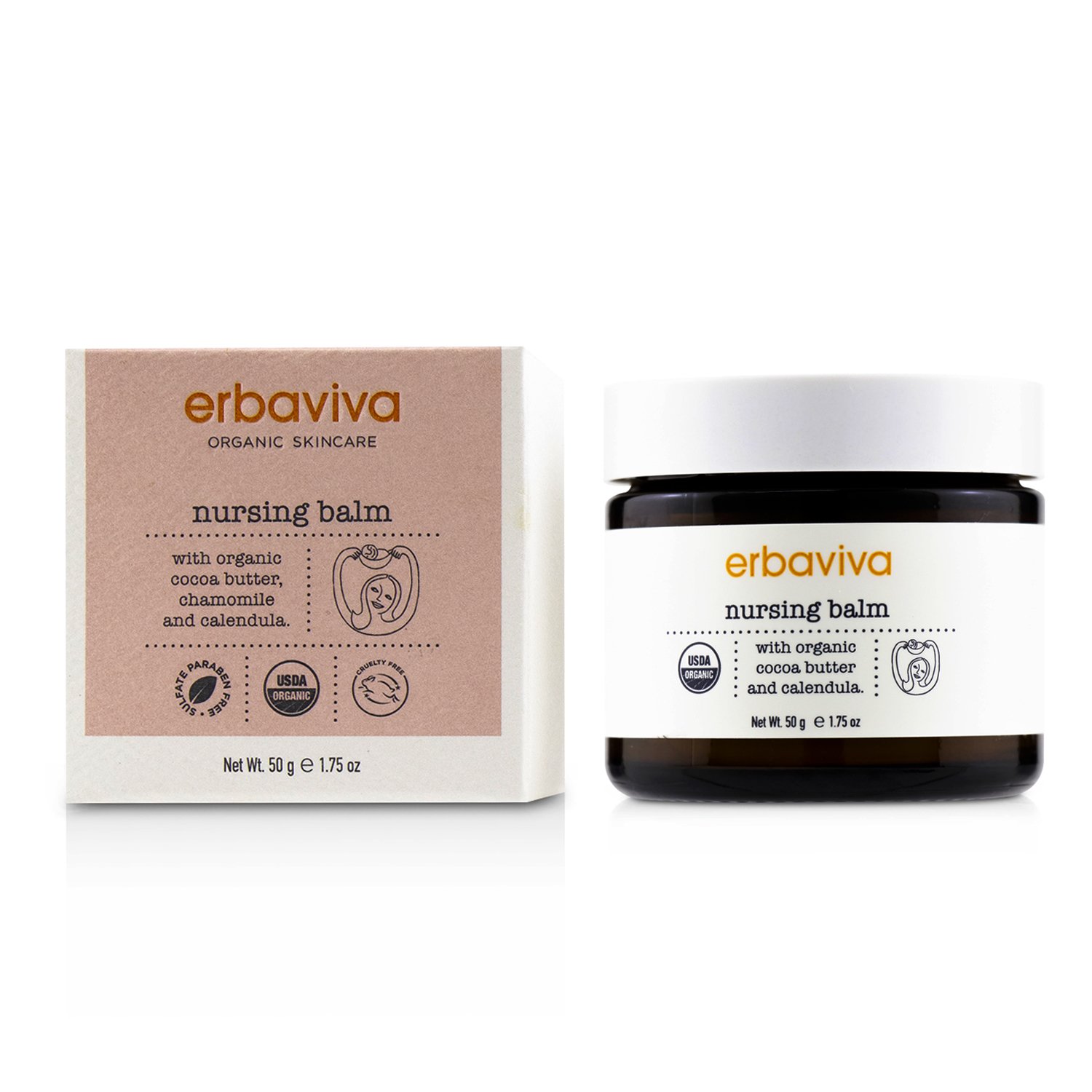 Erbaviva Nursing Balm 50g/1.75oz