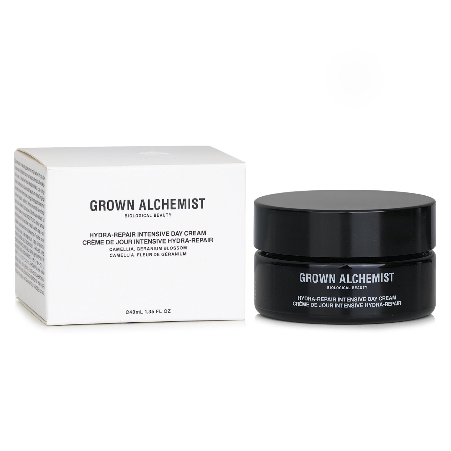 Grown Alchemist Hydra-Repair+ intenzivní denní krém - květ kamélie a pelargónie 40ml/1.35oz