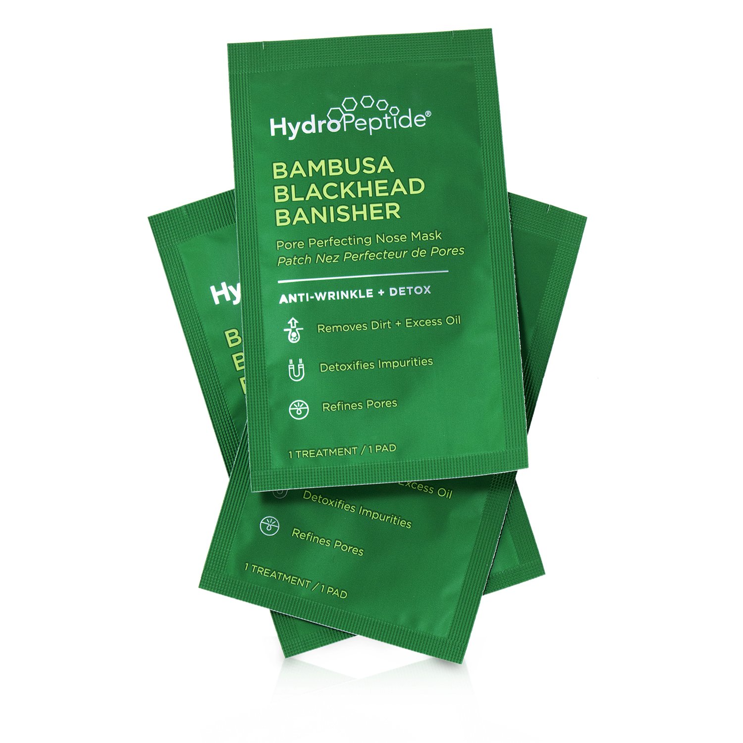 HydroPeptide Bambusa Blackhead Banisher Pore Perfecting Nose Mask 8sheets