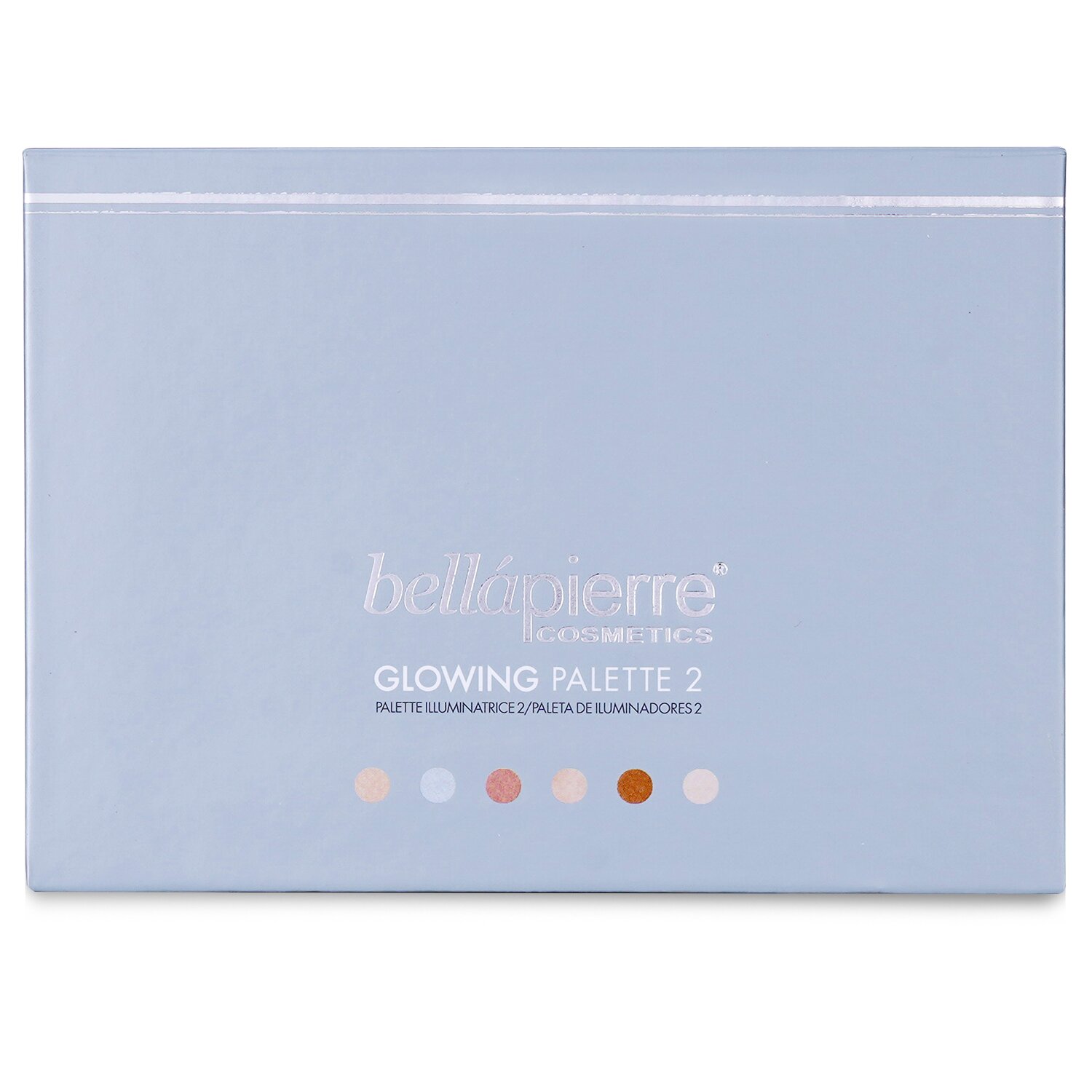 Bellapierre Cosmetics Glowing Palette 2 (6x Illuminator) 17.28g/0.6oz