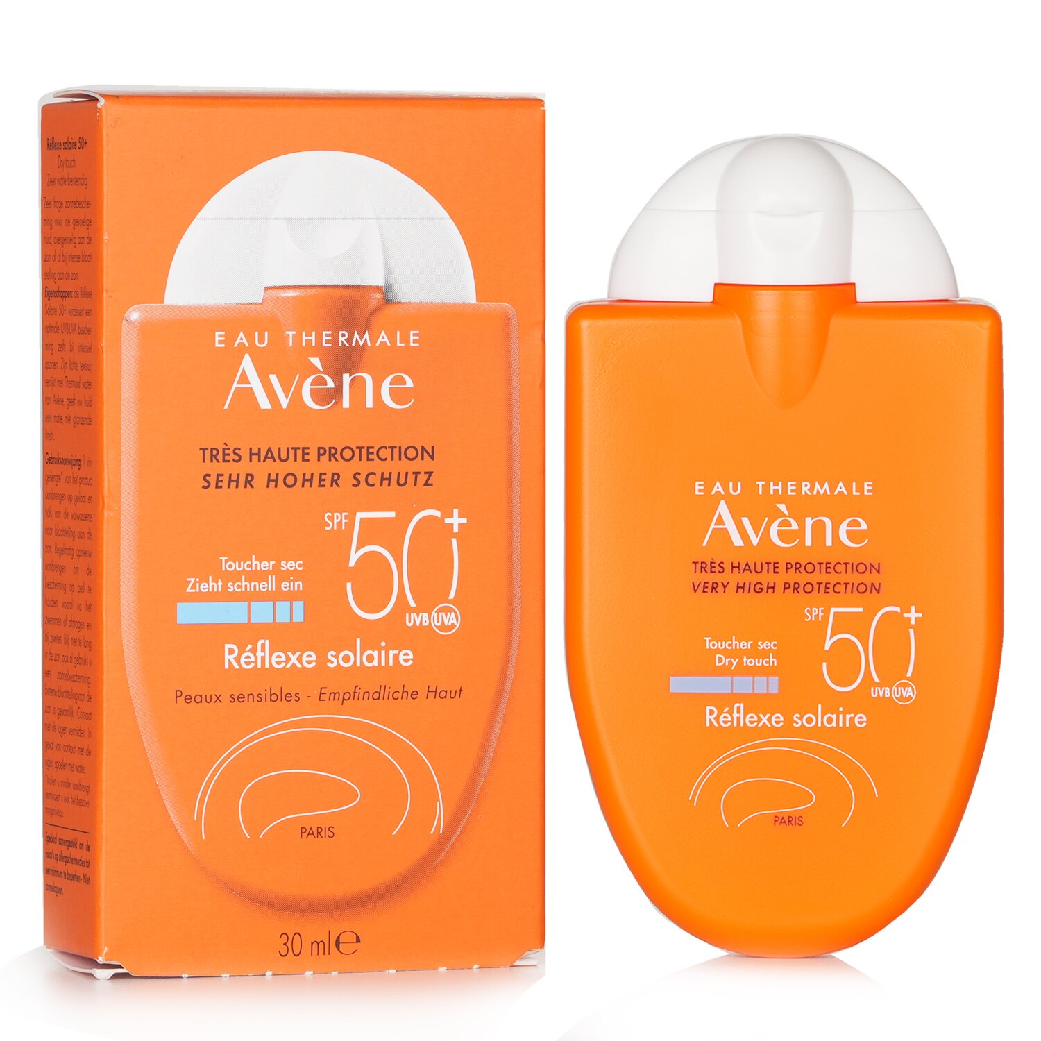 Avene Reflexe Solaire SPF 50 - สำหรับผิวบอบบาง 30ml/1oz