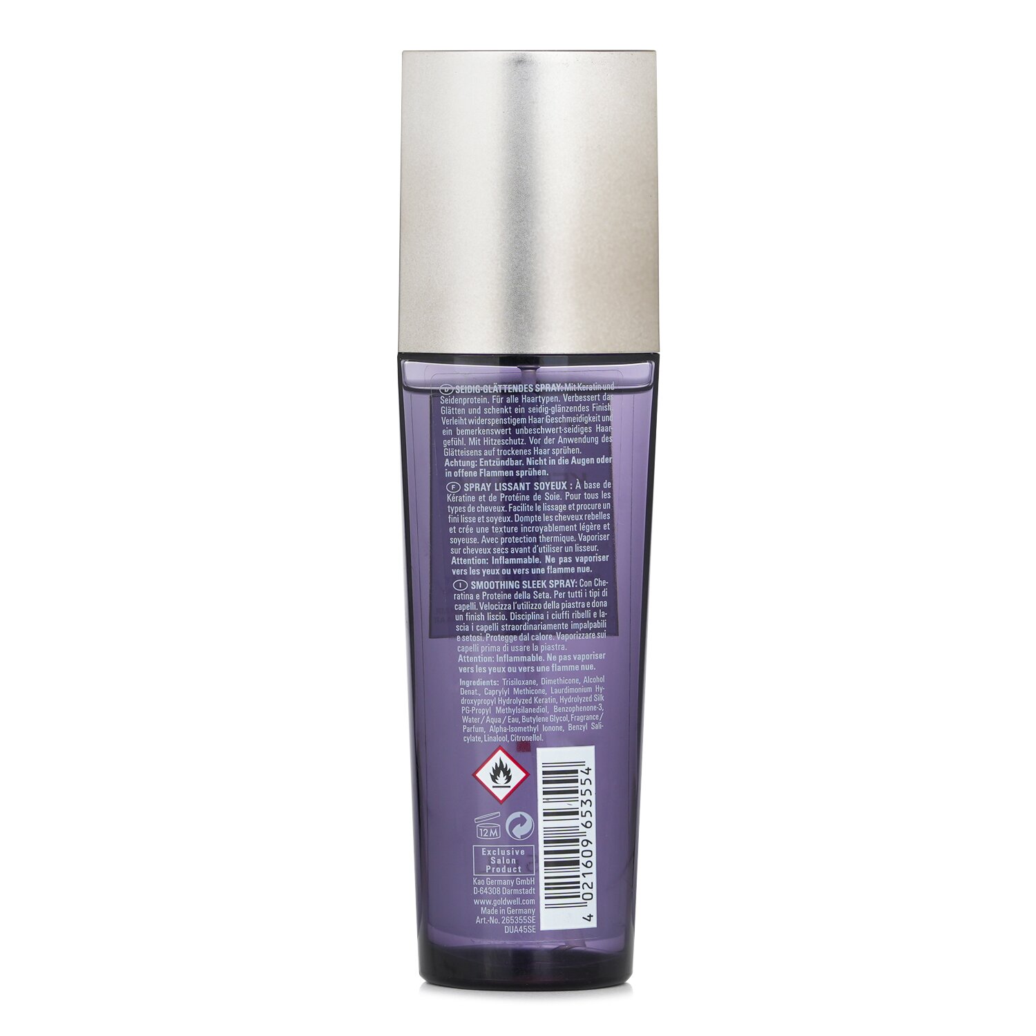 Goldwell Kerasilk Style Smoothing Sleek Spray (For Weightless, Touchable Hair) 75ml/2.5oz