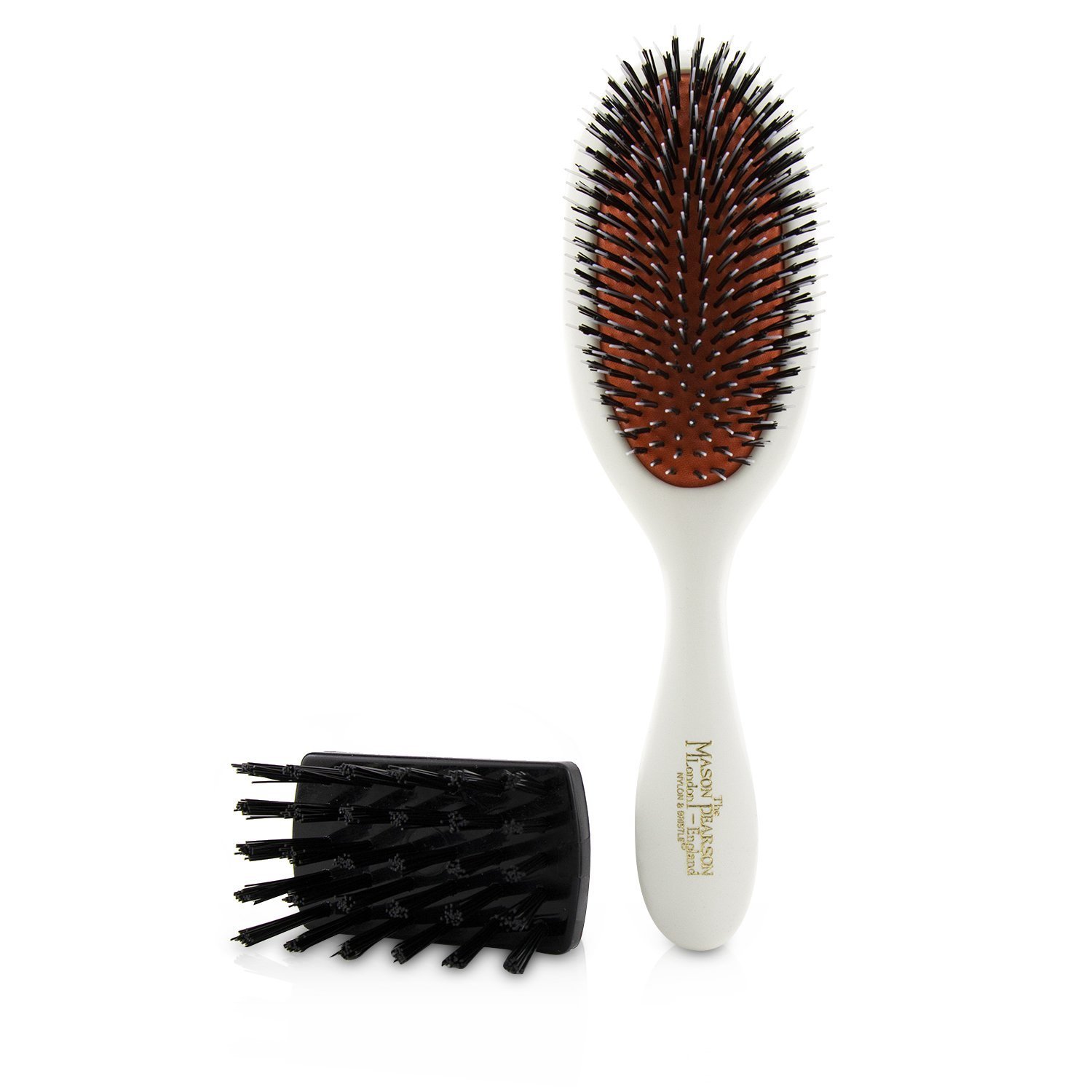 Mason Pearson selling Handy Bristle & Nylon Hairbrush BN3 Boar Bristle Ivory NWT