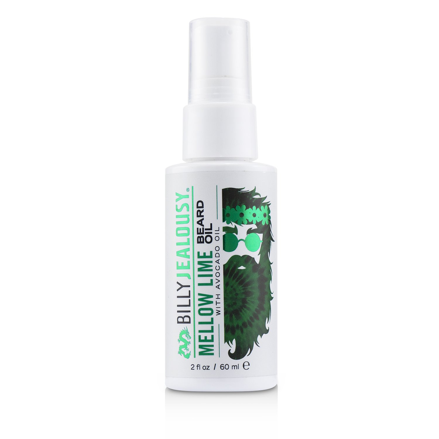 Billy Jealousy Mellow Lime Beard Oil With Avocado Oil 60ml/2oz