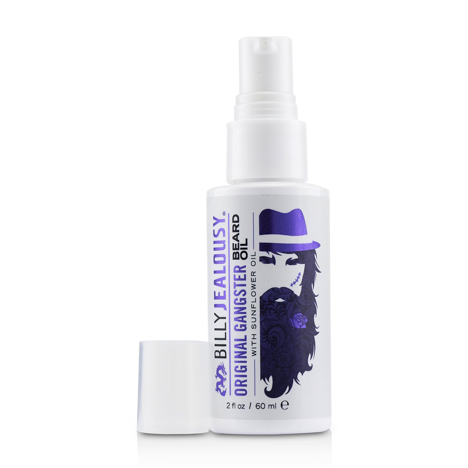 Billy Jealousy Original Gangster Beard Oil With Sunflower Oil 60ml/2oz