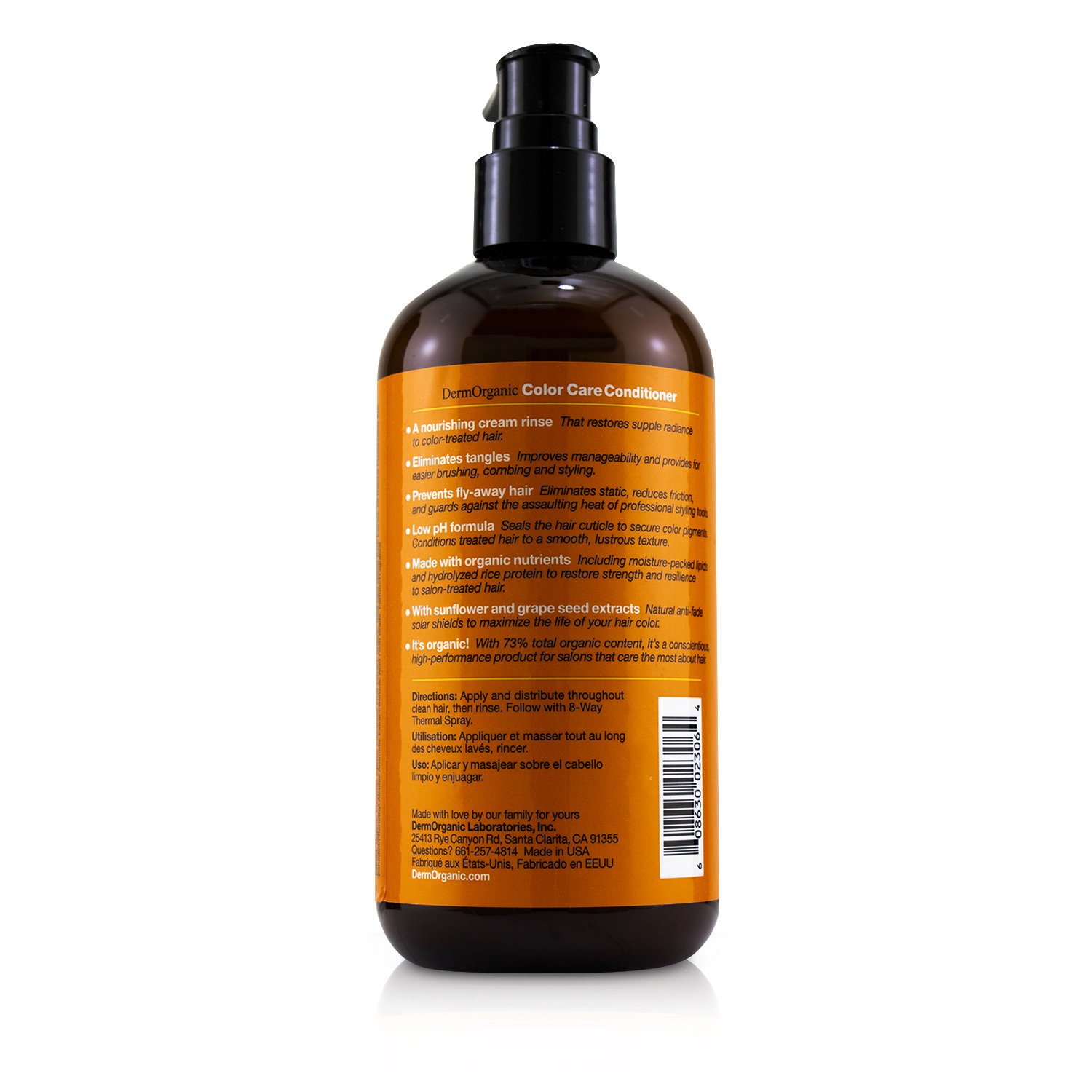 DermOrganic Color Care Conditioner 350ml/12oz