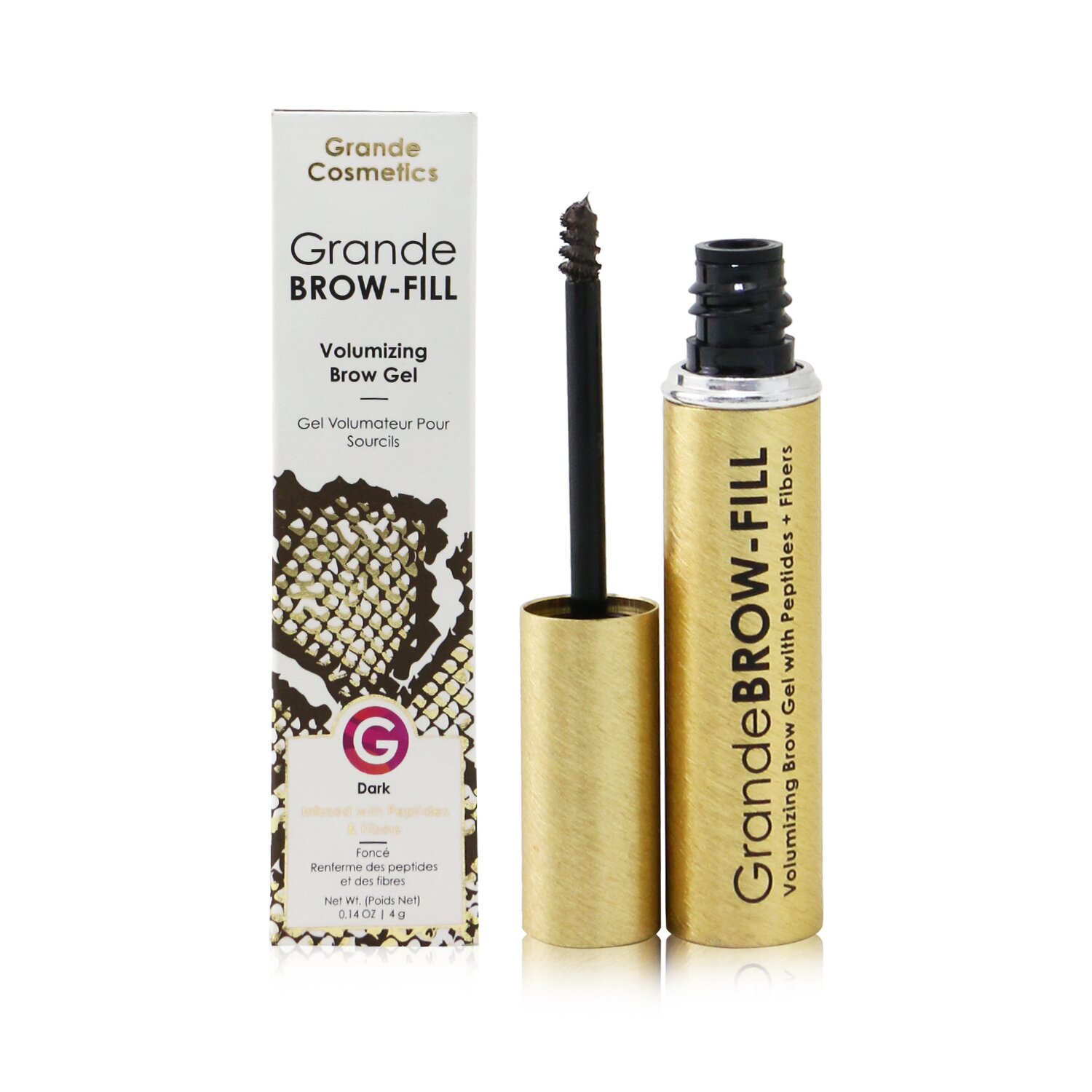 Grande Cosmetics (GrandeLash) GrandeBrow Fill Volumizing Brow Gel 4g/0.14oz