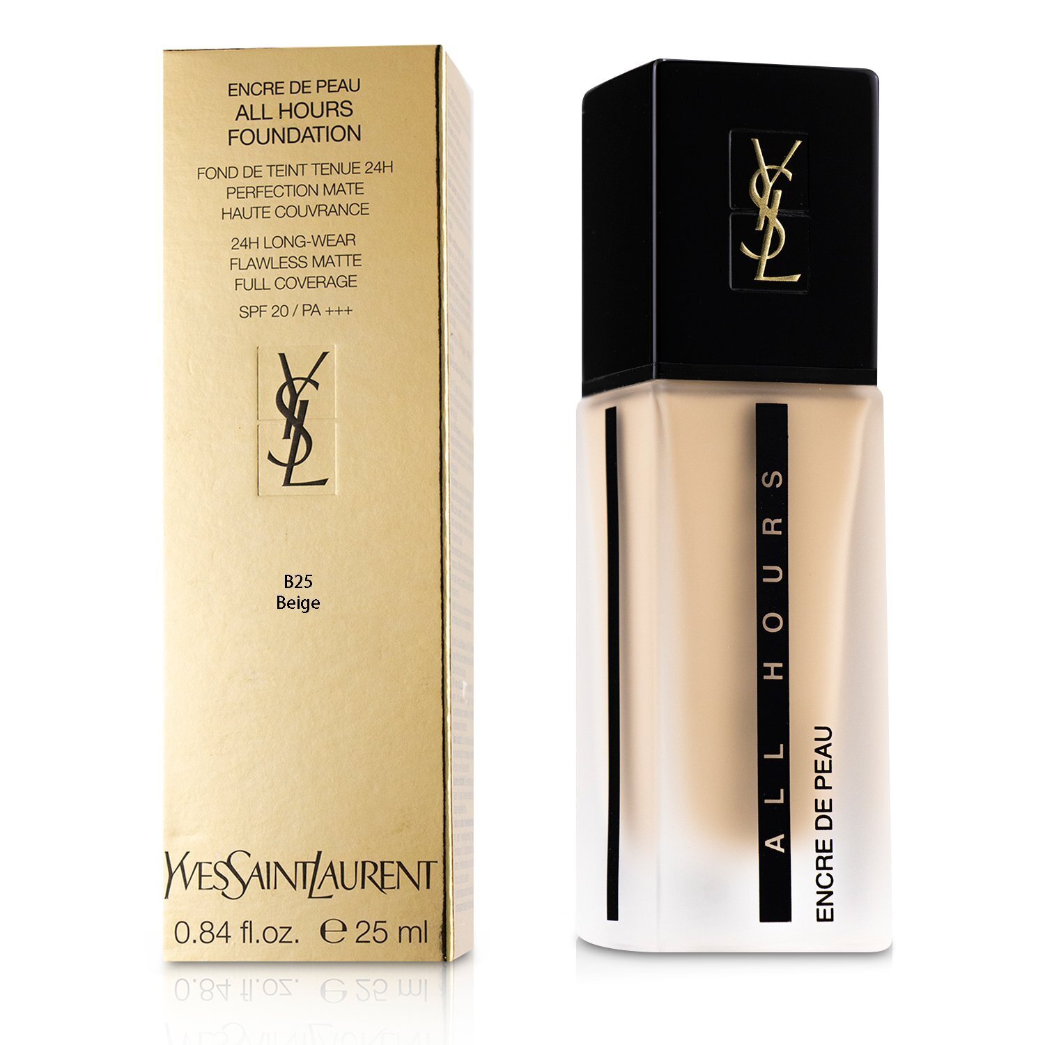 Yves Saint Laurent YSL聖羅蘭 恆時啞緻粉底液 SPF 20 25ml/0.84oz