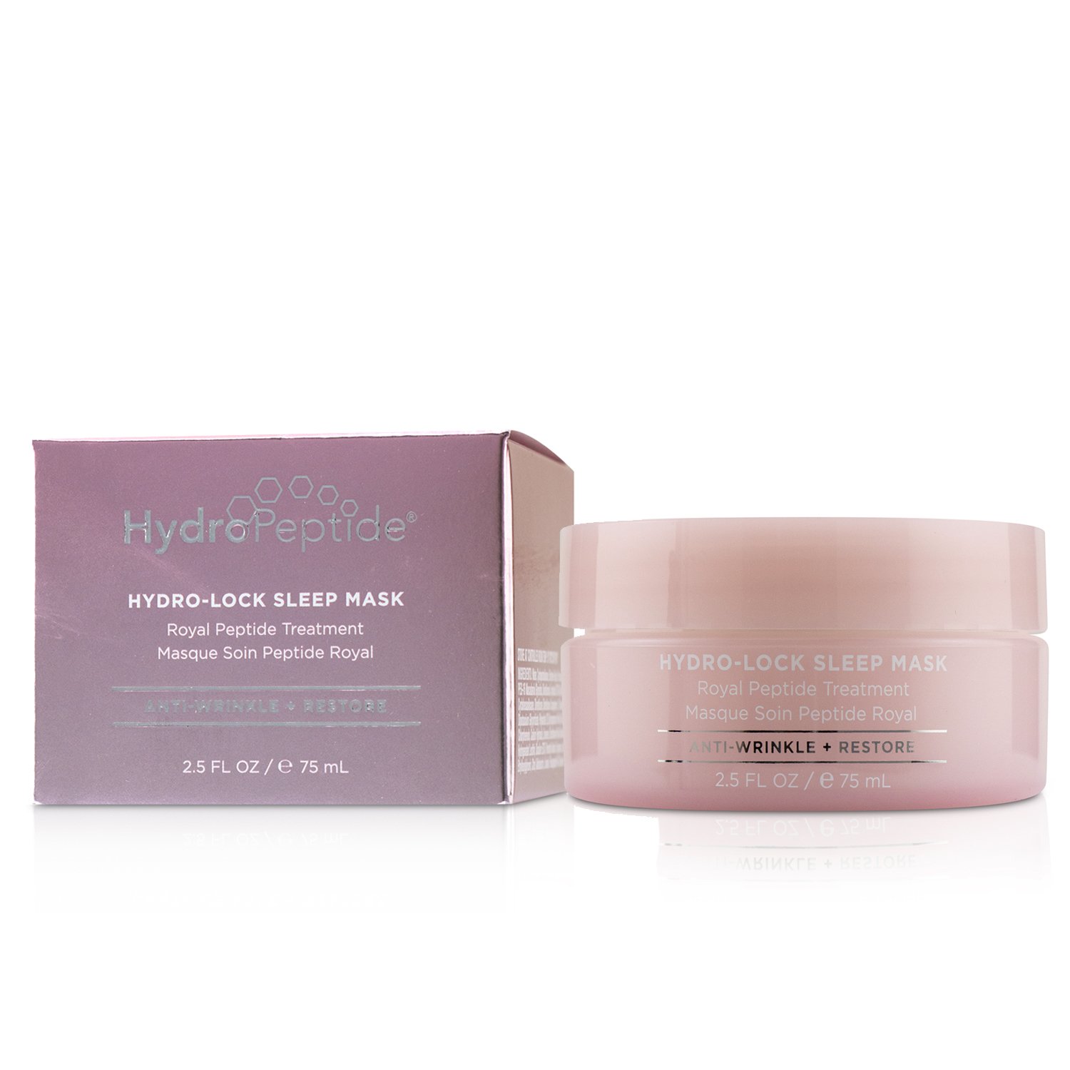 HydroPeptide ماسك نوم Hydro-Lock - علاج يبتيد ملكي 75ml/2.5oz