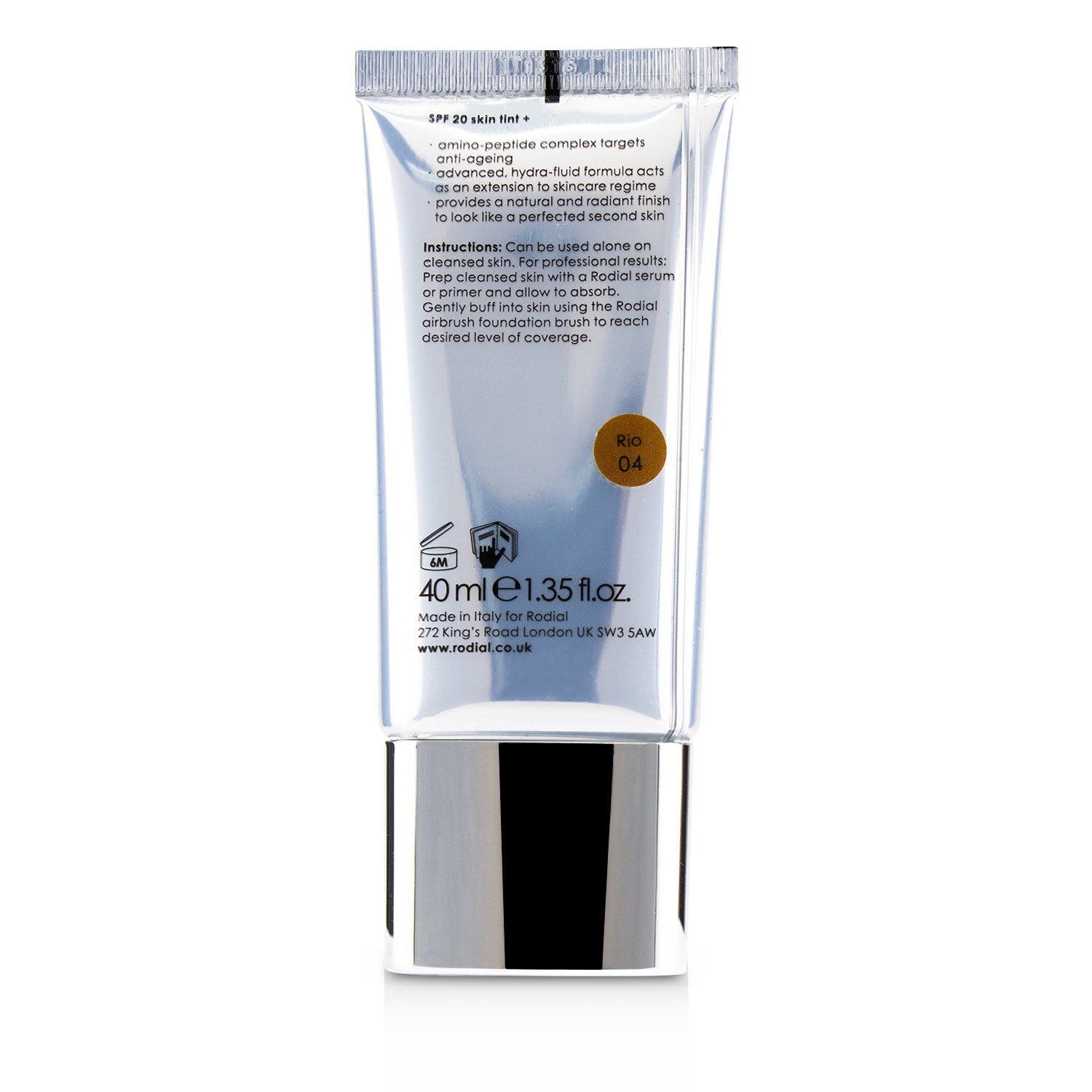 Rodial Skin Tint + SPF 20 40ml/1.35oz