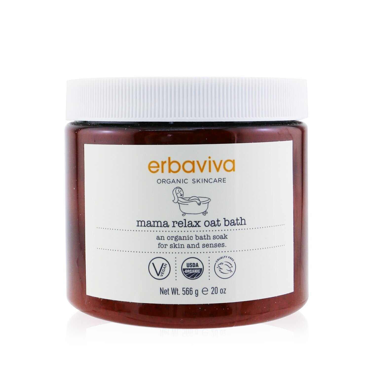 Erbaviva Mama Relax Oat Bath 566g/20oz