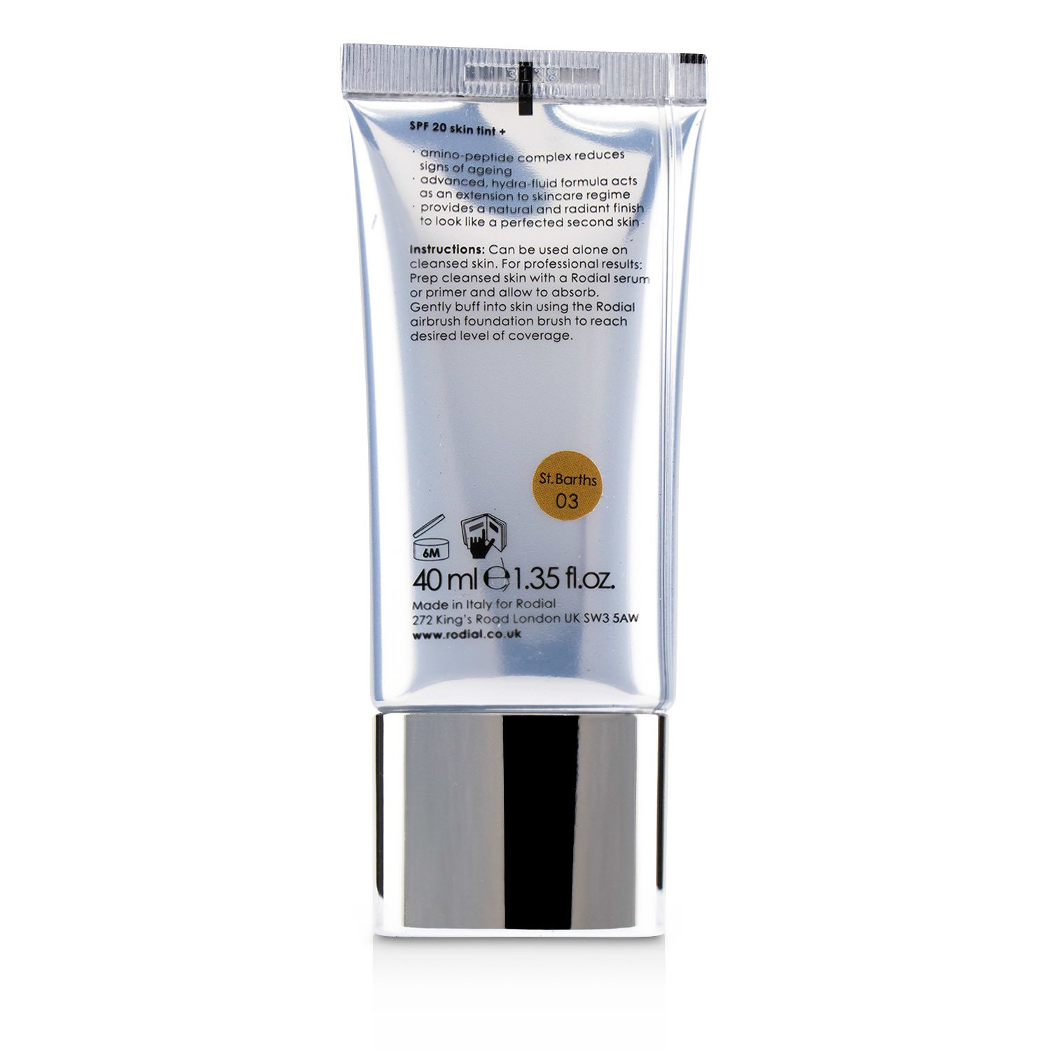 Rodial Skin Tint + SPF 20 40ml/1.35oz