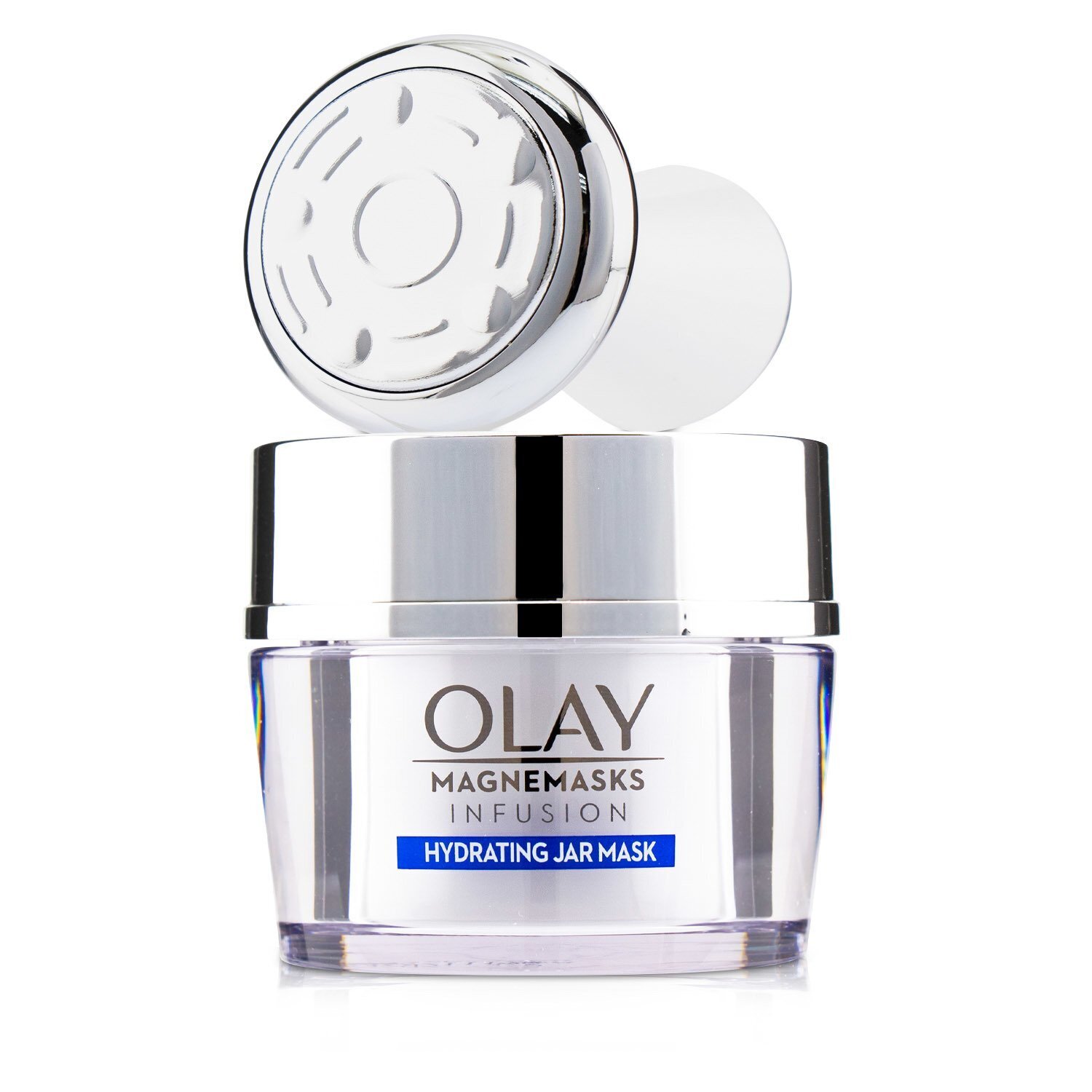 Olay Magnemasks Infustion Hydrating Starter Kit - For Dryness & Roughness : 1x Magnetic Infuser + 1x Hydrating Jar Mask 50g 2pcs