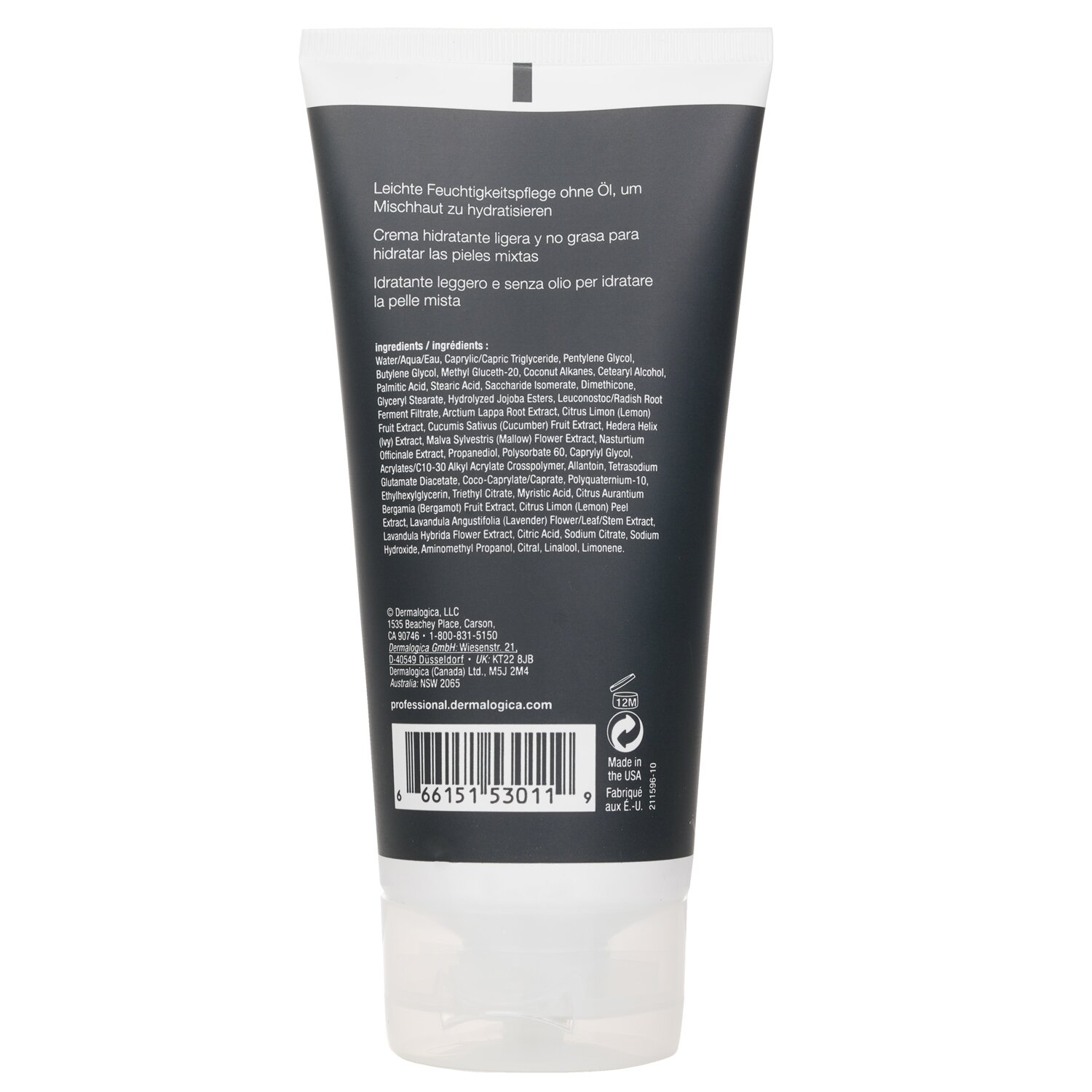 Dermalogica منظف احترافي Actove Moist (حجم صالون) 177ml/6oz