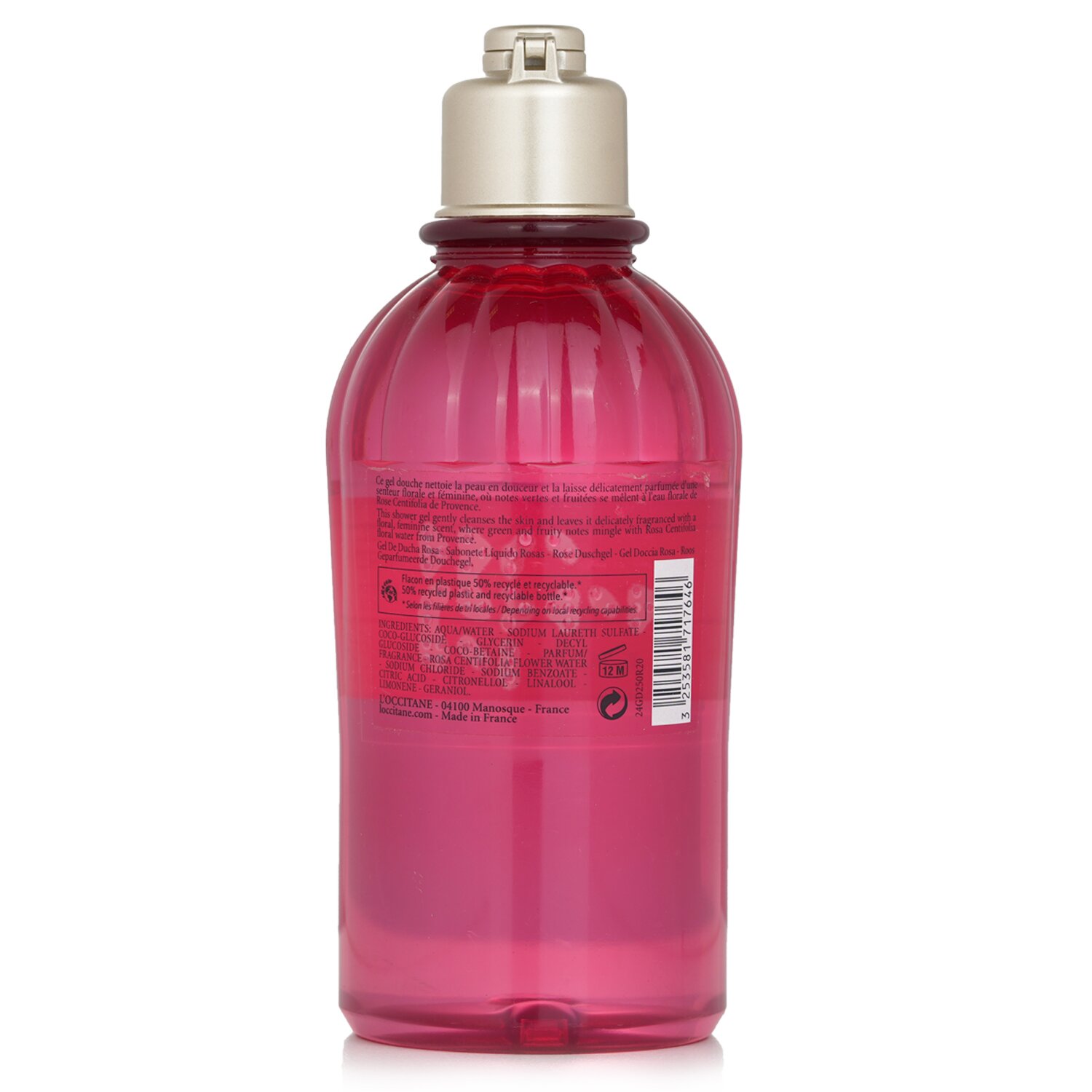 L'Occitane Rose Shower Gel 250ml/8.4oz