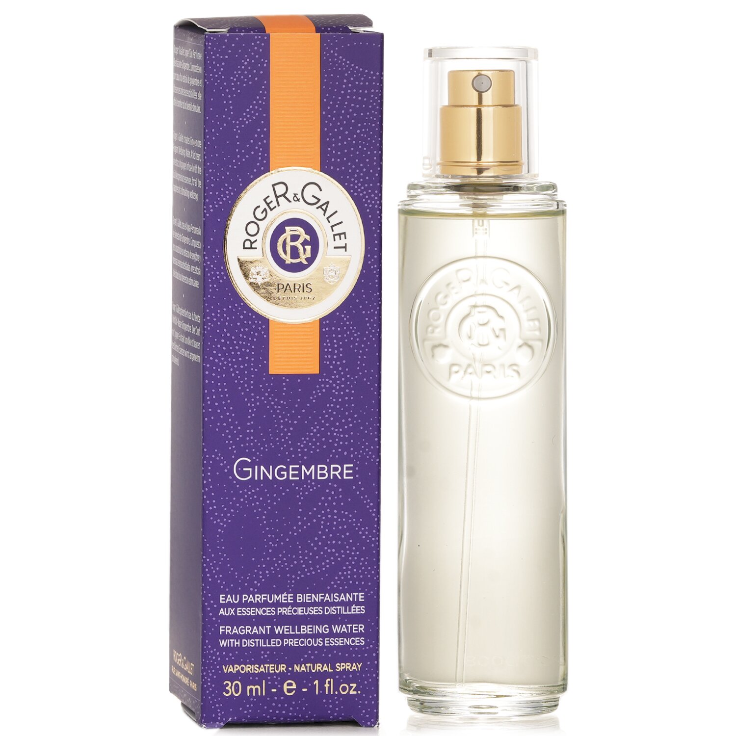 Roger & Gallet Gingembre (Ginger) Fragrant Water Spray 30ml/1oz