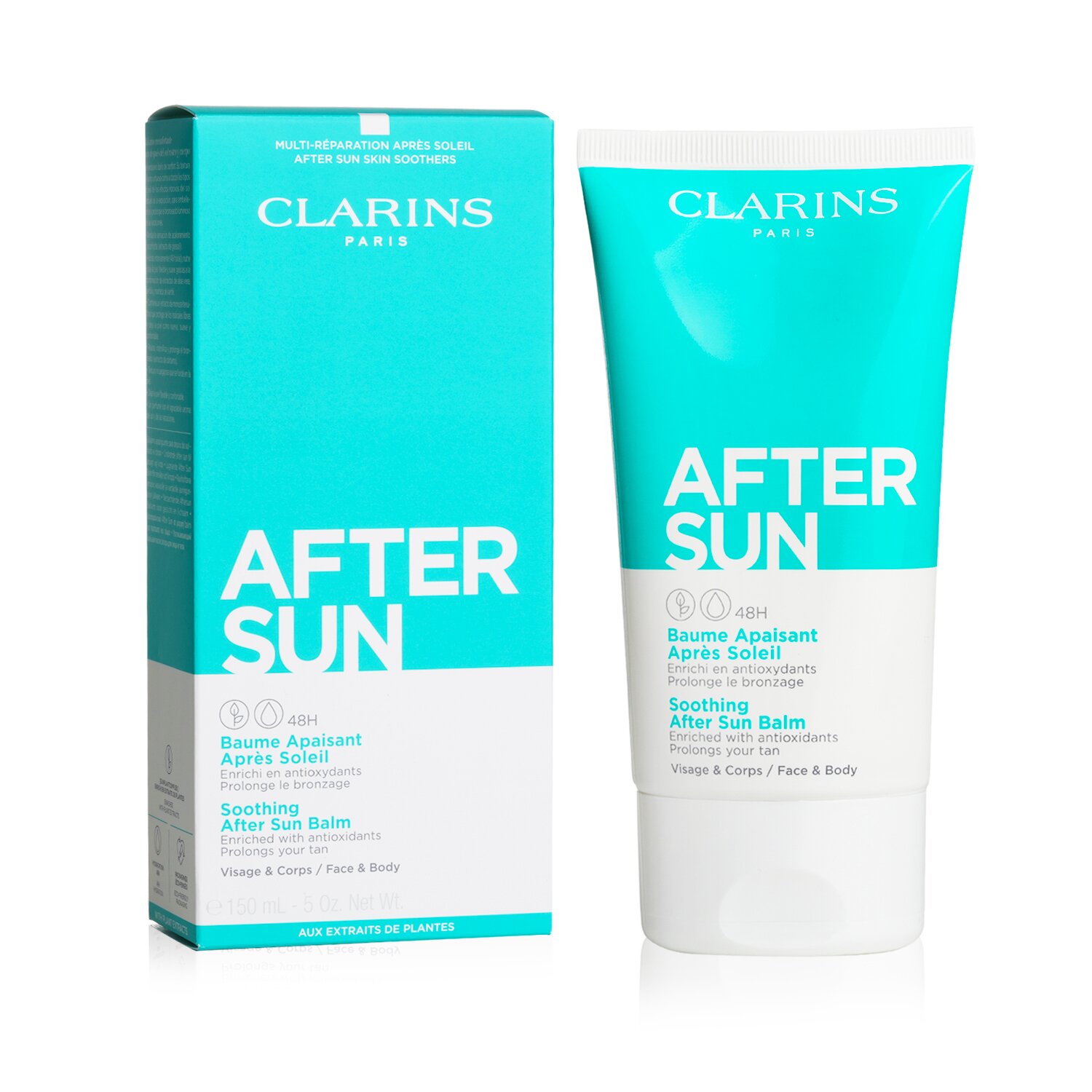 Clarins After Sun Bálsamo Calmante Para Después del Sol - Para Rostro & Cuerpo 150ml/5oz