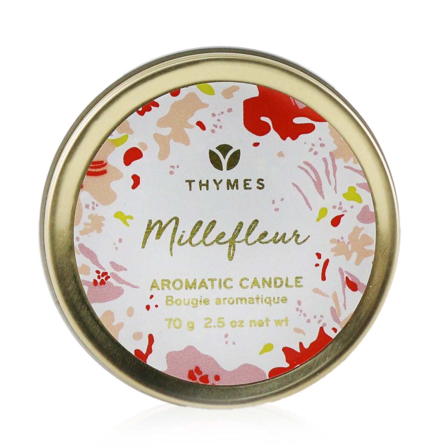 Thymes Aromatic Candle (Travel Tin) - Millefleur 70g/2.5oz