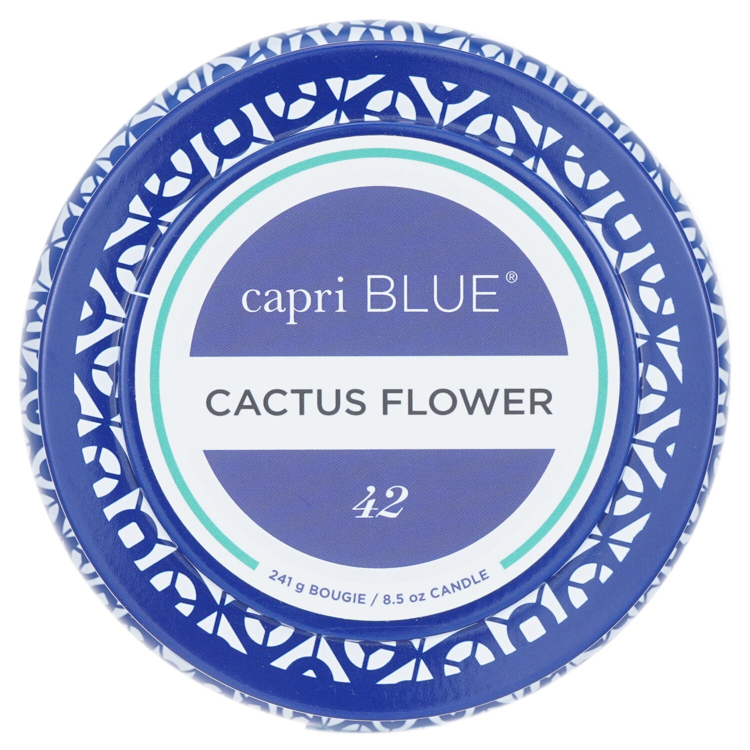 Capri Blue Printed Travel נר בפחיתנר בפחית - Cactus Flower 241g/8.5oz