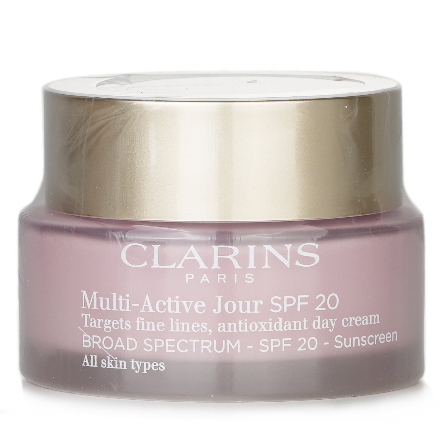 Clarins Multi-Active Day Targets Fine Lines Antioxidant Day Cream SPF 20 - All Skin Types קרם יום עבור כל סוגי העור 50ml/1.7oz