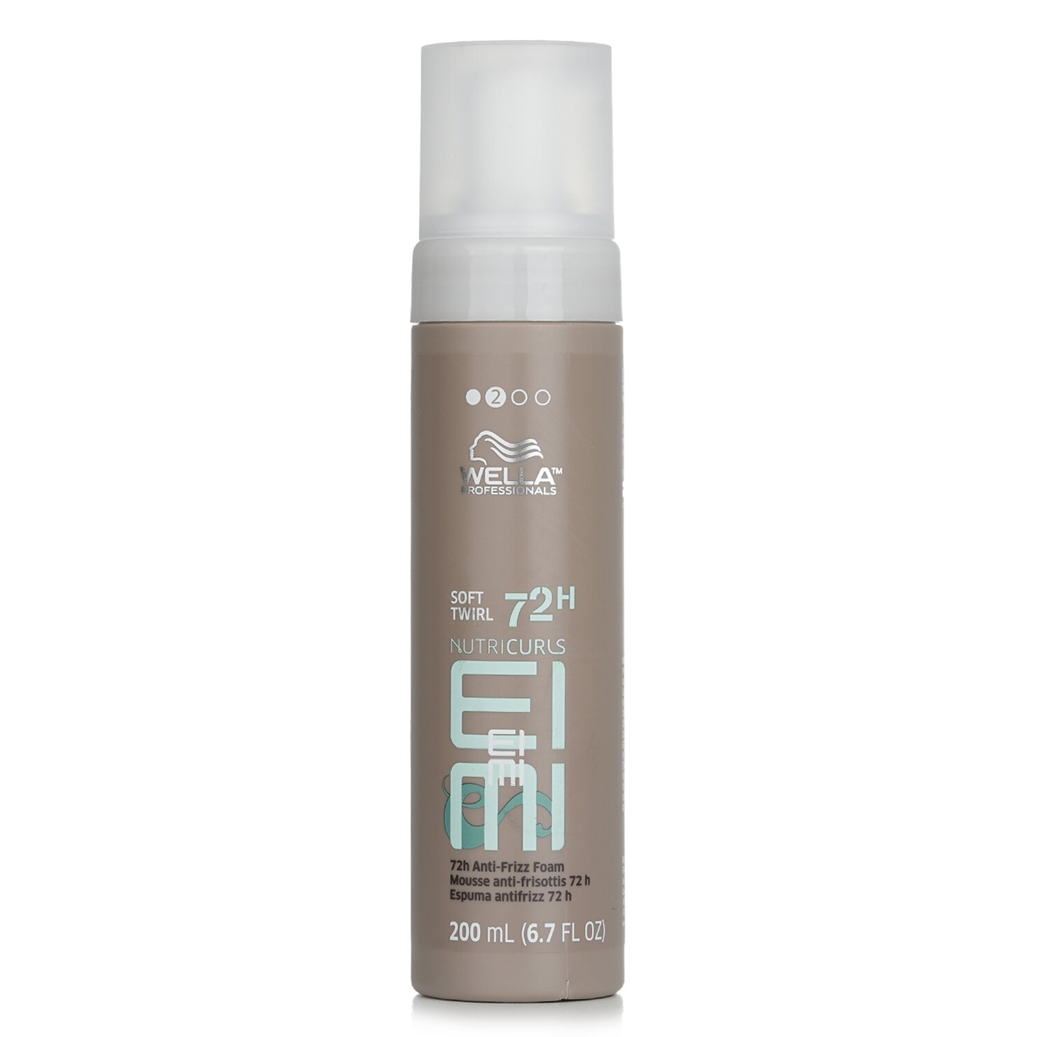 Wella EIMI NutriCurls Soft Twirl 72H Anti-Frizz Foam (Hold Level 2) 200ml/6.7oz