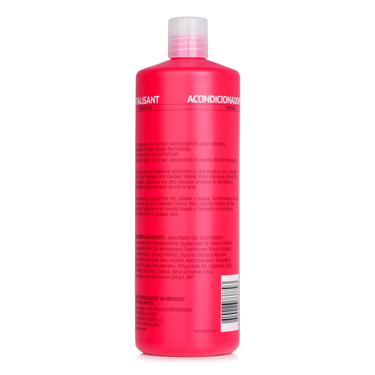 Wella Invigo Brilliance Vibrant Color Conditioner 1000ml/33.8oz