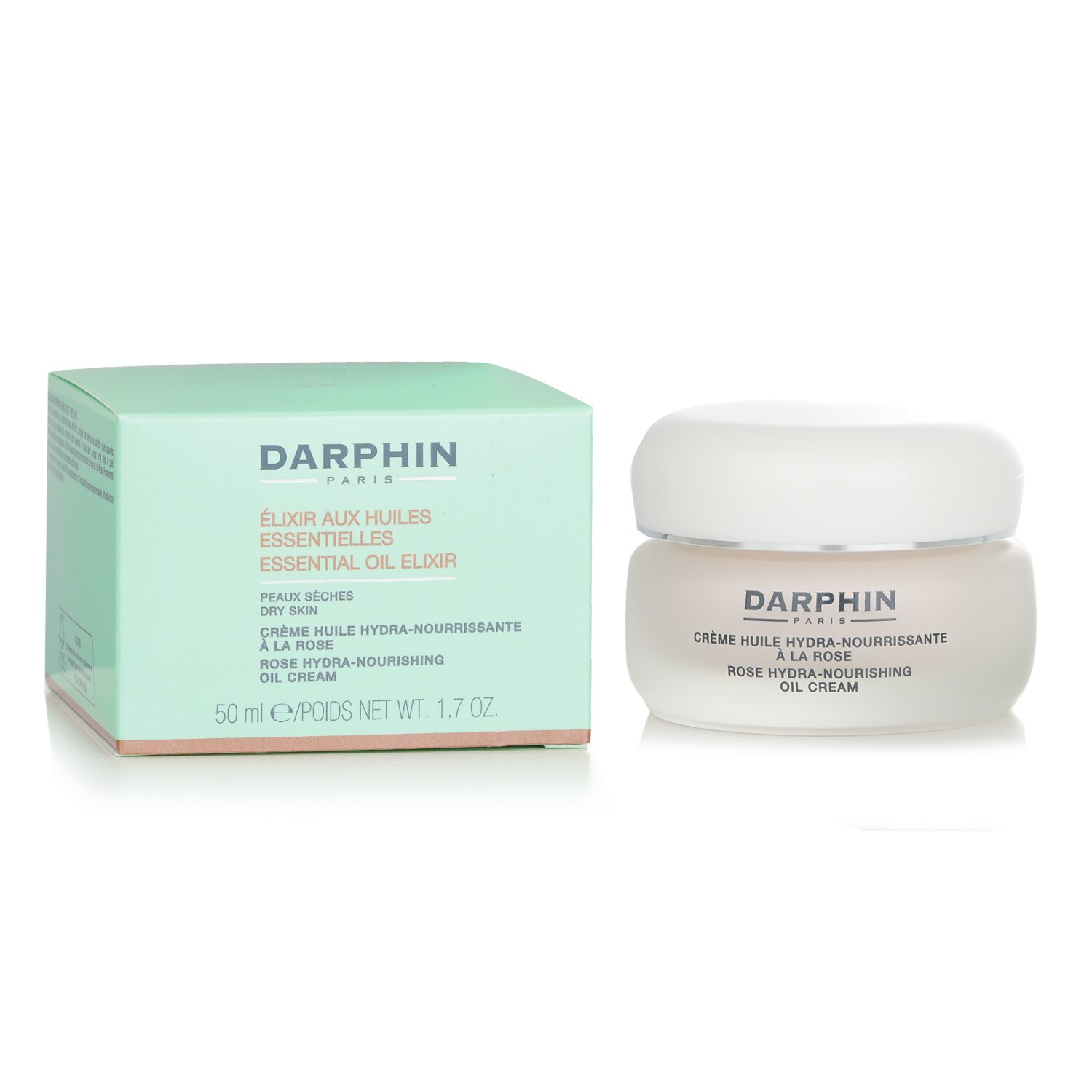 Darphin Essential Oil Elixir Rose Hydra-Nourishing Oil Cream - For Dry Skin 50ml/1.7oz