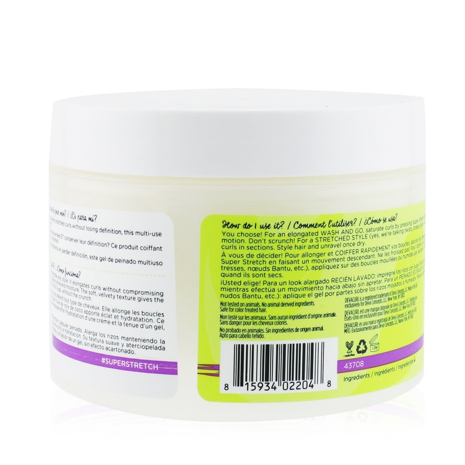 DevaCurl Super Stretch (Coconut Curl Elongator - Define & Control) 236ml/8oz